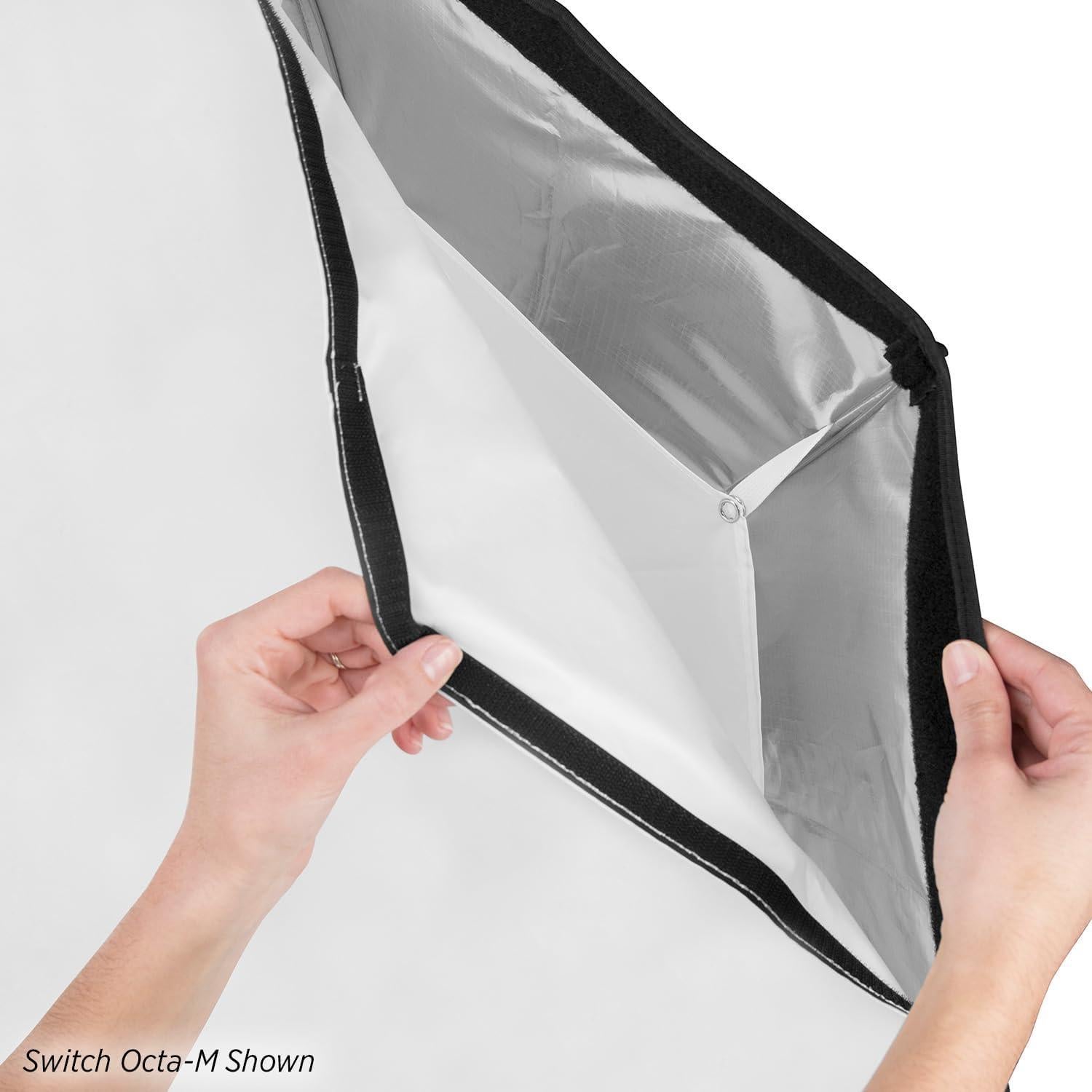 Softbox Octagonal Westcott Rapid Box Switch 120cm con Speedlite