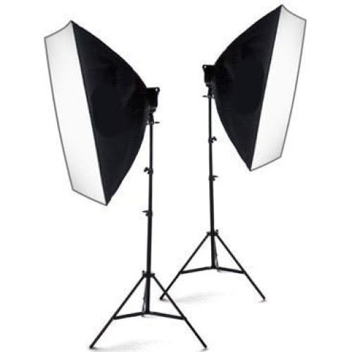 Kit de Iluminación de Estudio 1600W StudioFX H9004S con Softbox
