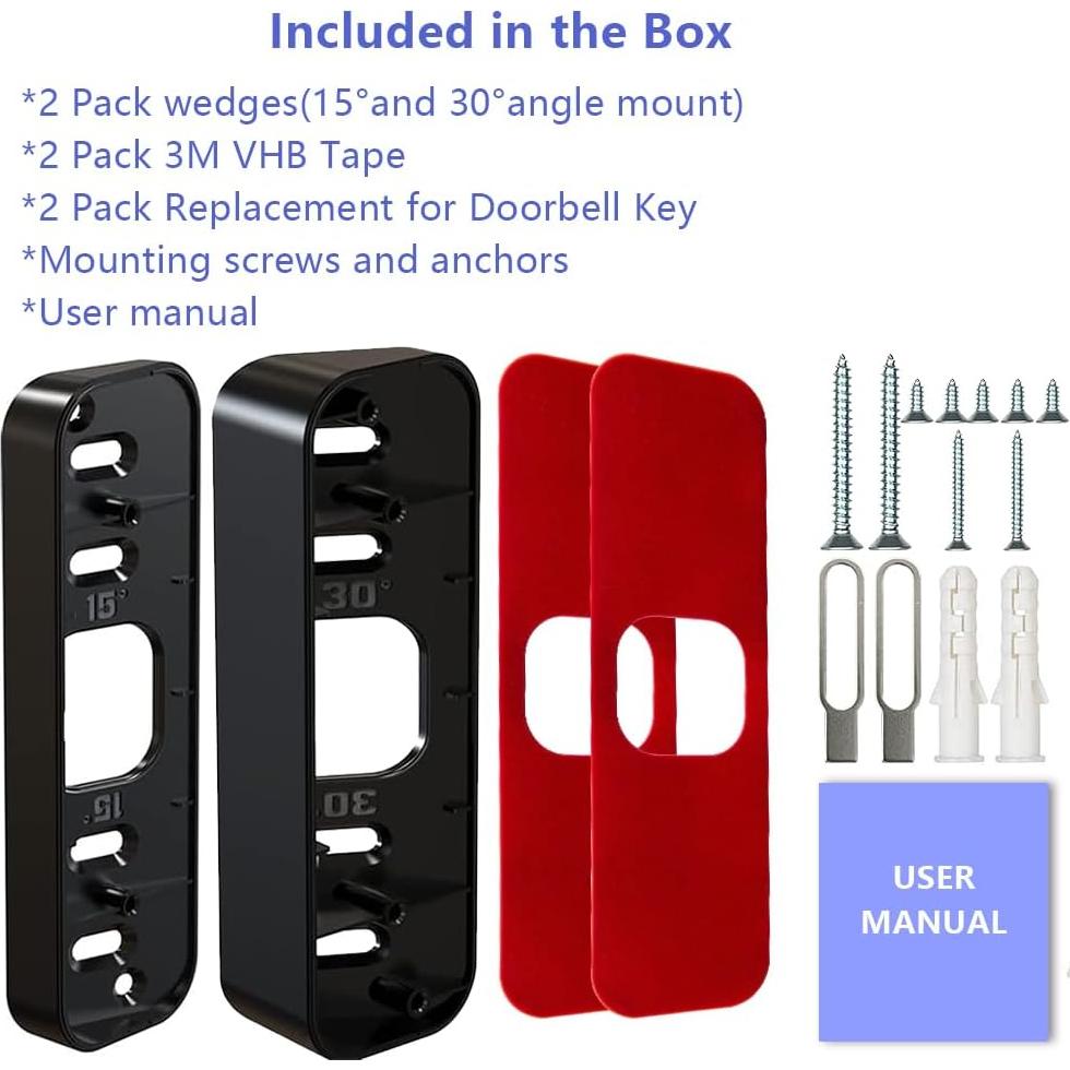 Soporte Esquina Timbre Blink Hibezos Ajustable 15/30/45°