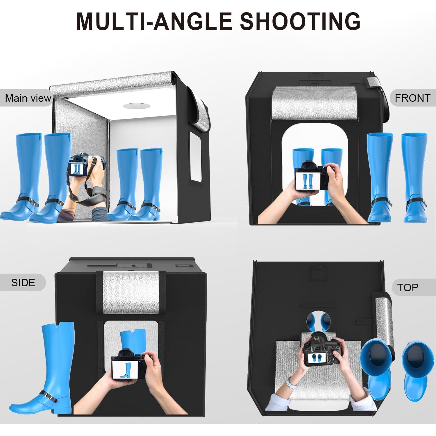 Caja de Luz Fotográfica 81.28 cm Apoueik con 234 LEDs