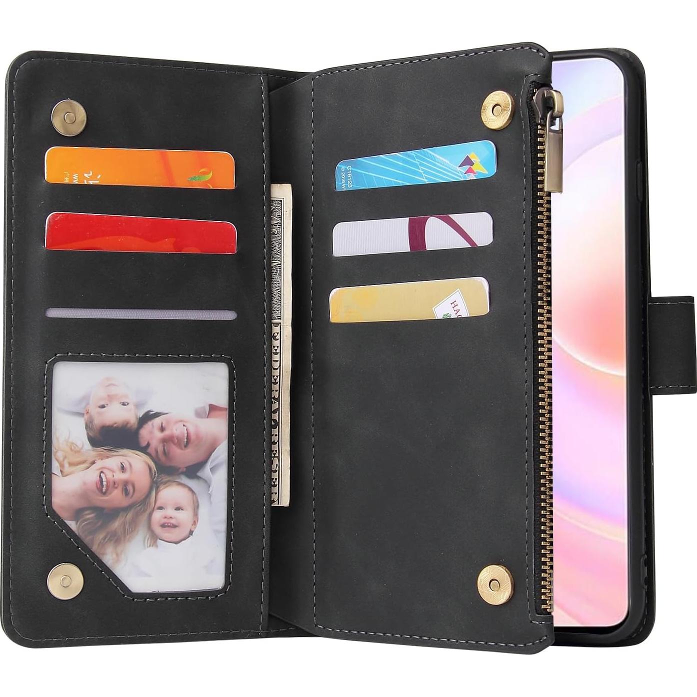 Funda de Cartera Asuwish para Huawei Nova 9 SE / Honor 50 SE con Protector de Pantalla