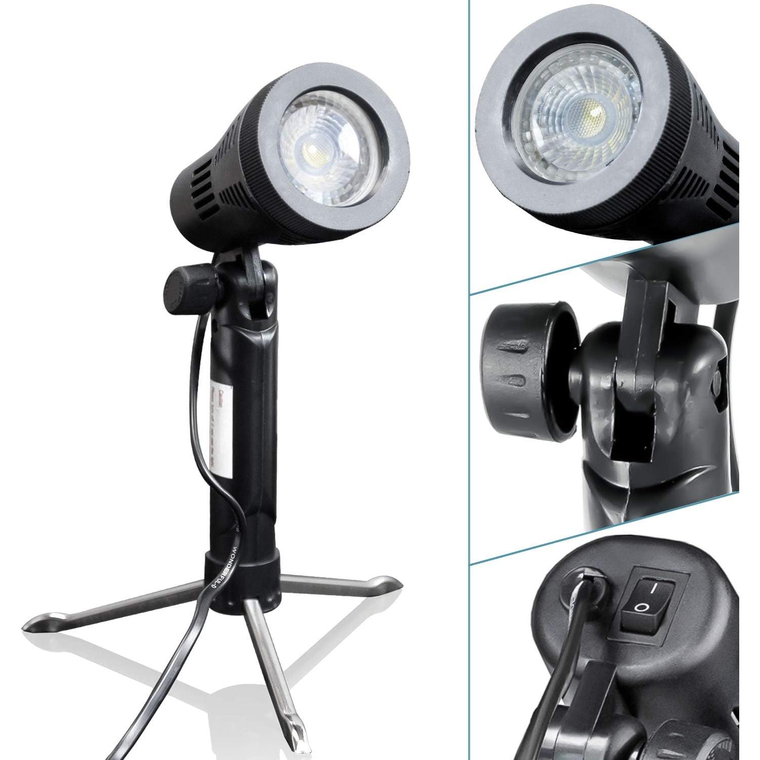 Kit de Iluminación LED de Mesa LimoStudio 2PACK 5500K