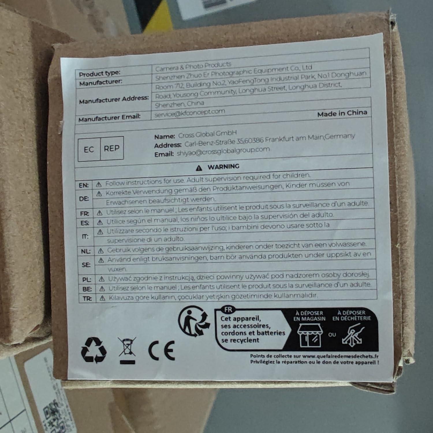 Soporte de Luz K&F Concept 2.2m Aluminio Trípode Compacto