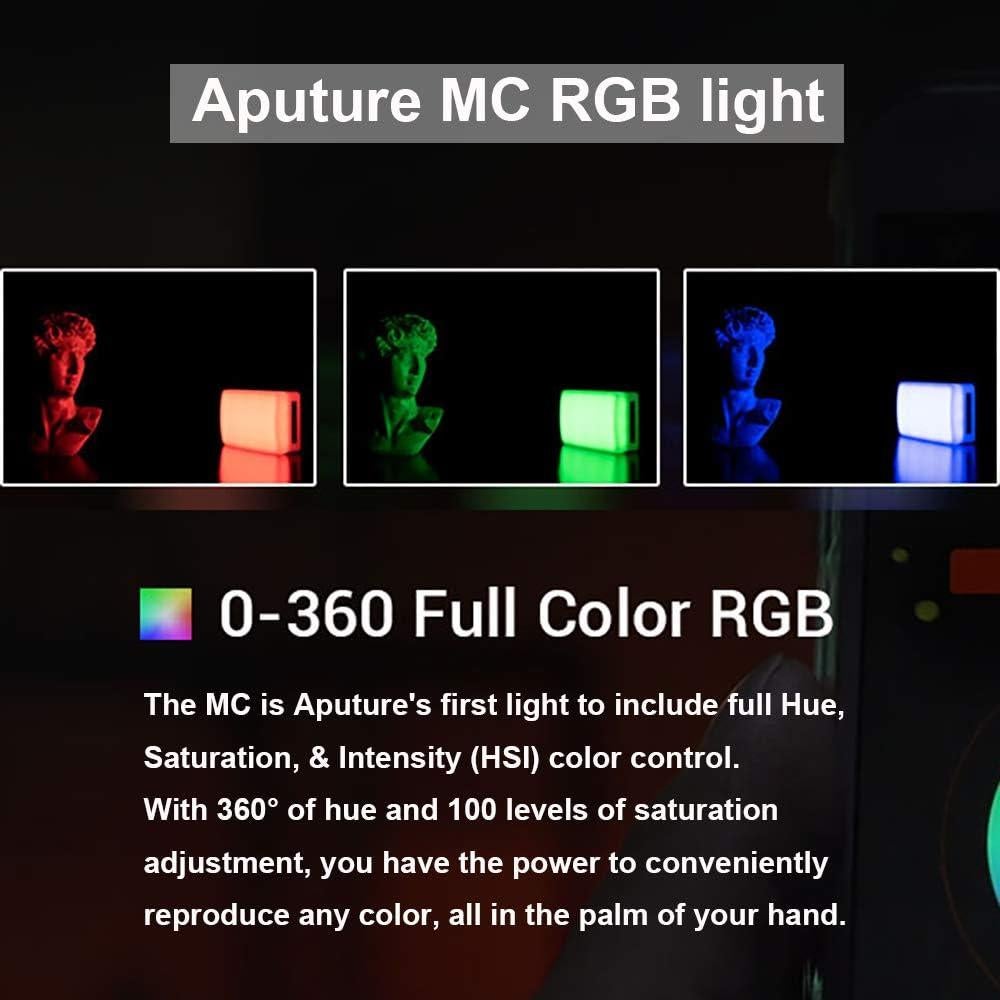 Luz de Video Aputure MC RGBWW 3200K-6500K Control APP