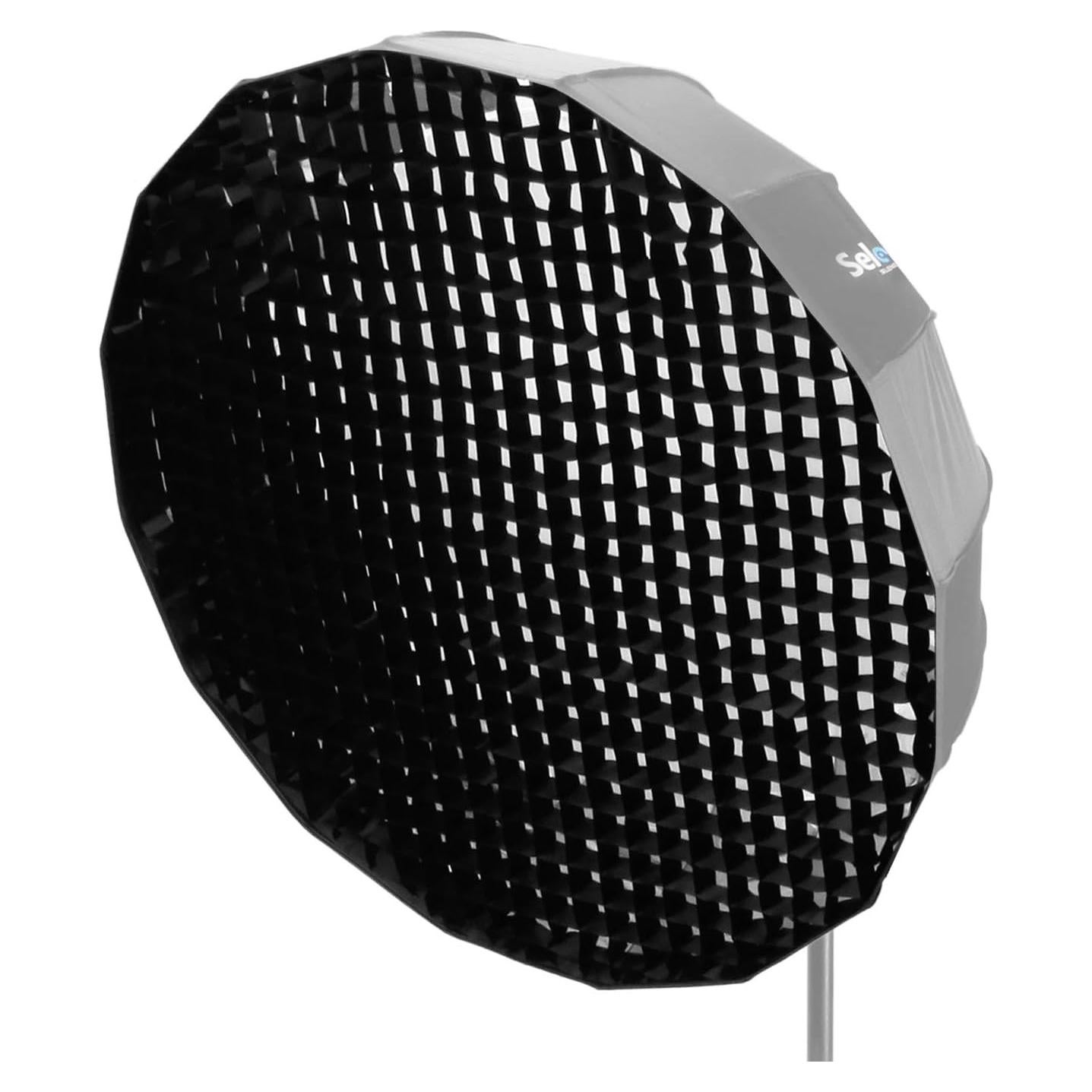 Beauty Dish Softbox Selens 66 cm con Rejilla de Panal
