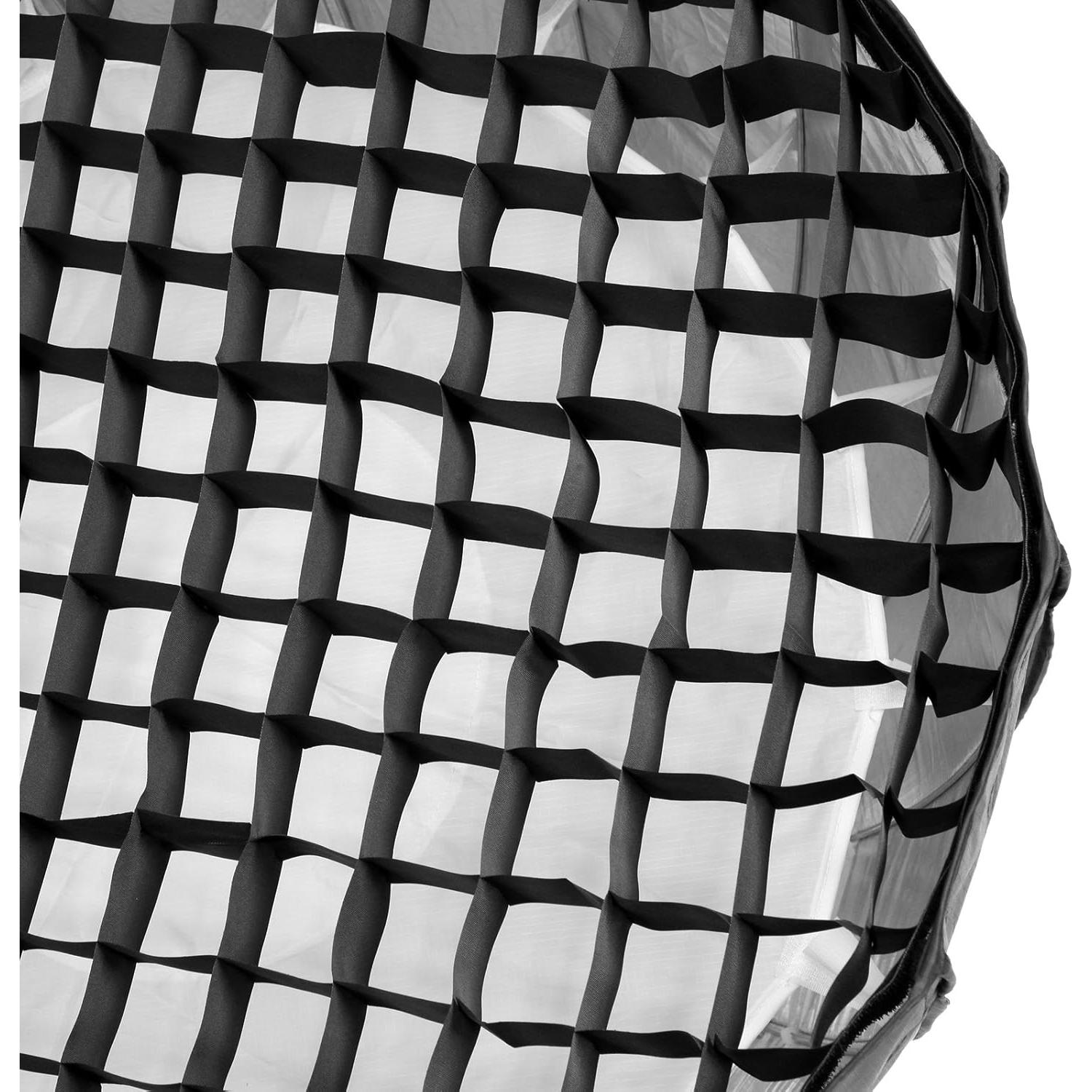 Beauty Dish Softbox Selens 66 cm con Rejilla de Panal