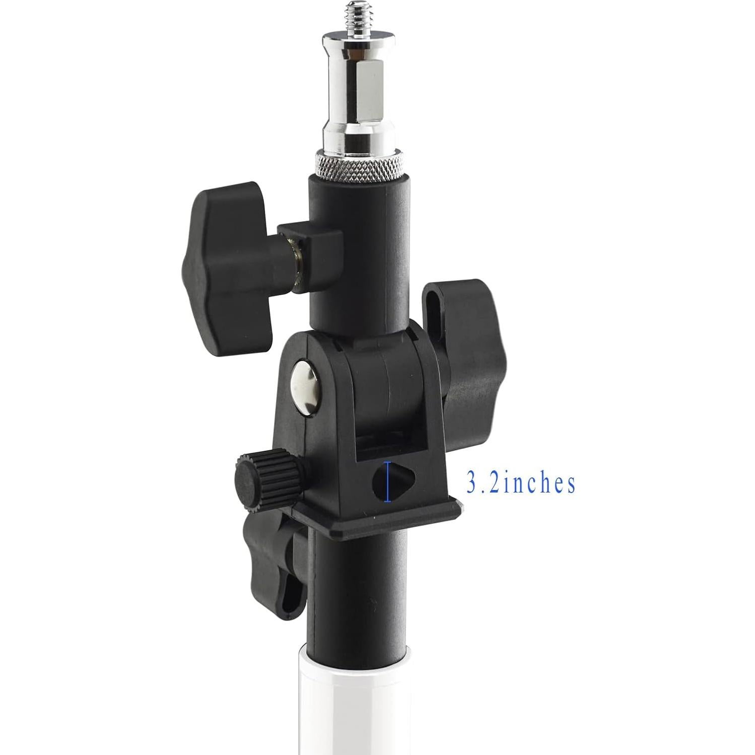 Soporte de Montaje Giratorio WELLMAKING D Stand 180° para Flash