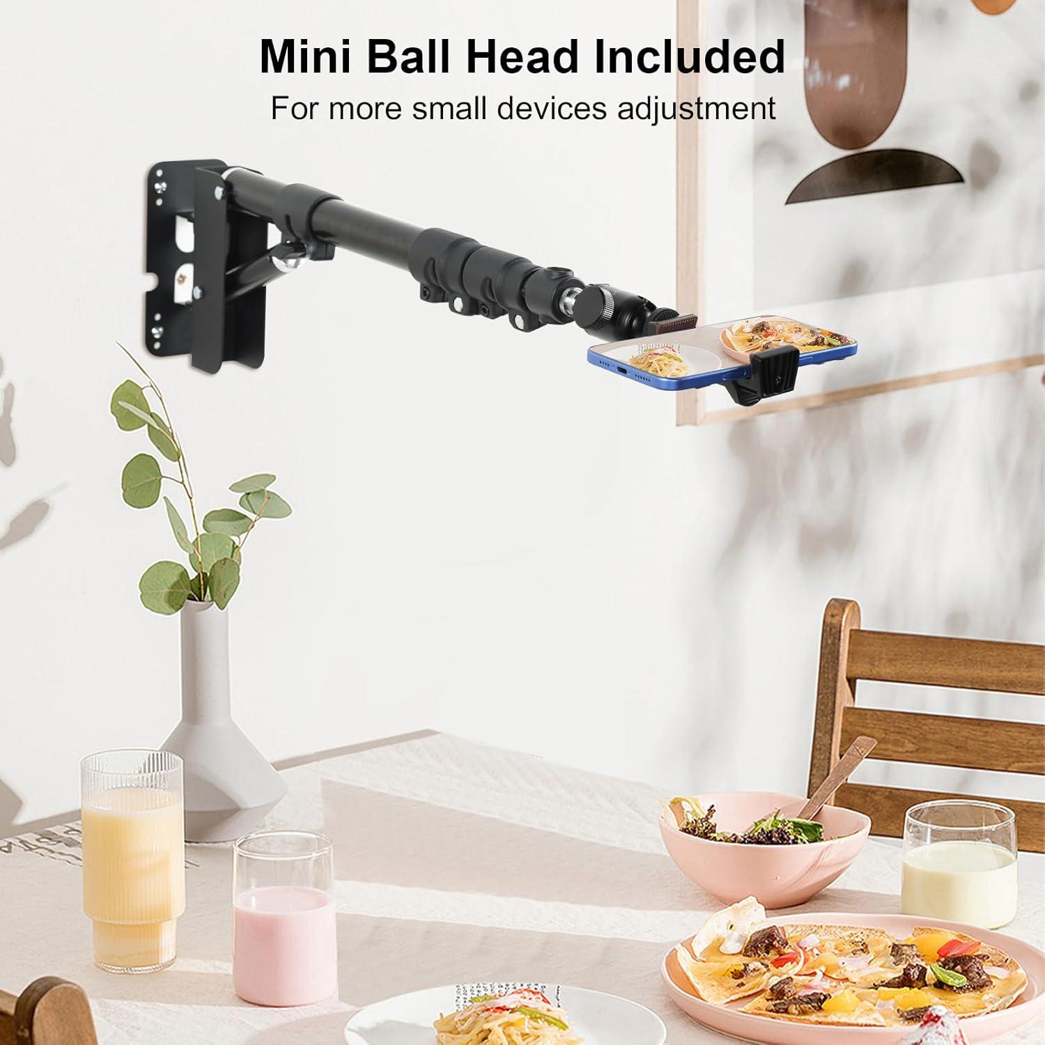 Brazo de Montaje en Pared UTEBIT 110cm Ajustable para Luz