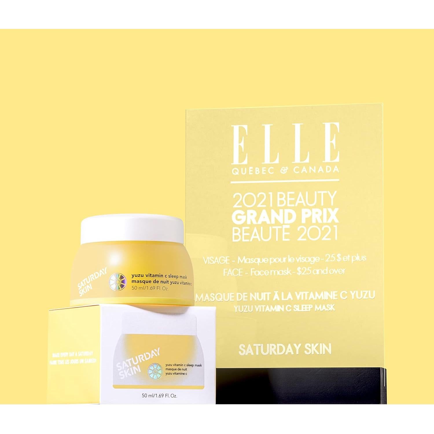 Máscara de Sueño Saturday Skin con Vitamina C y Retinol 140g