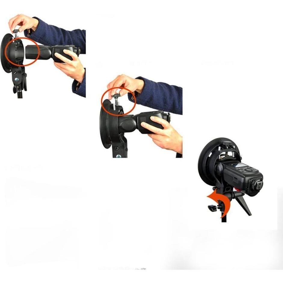 Softbox Godox Tipo S 80x80cm con Soporte Plegable para Flash