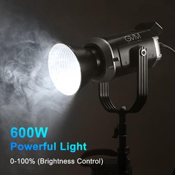 Luz de Video LED GVM SD600S 600W 5600K para Fotografía