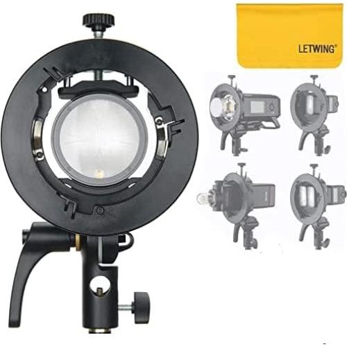 Soporte Godox S2 para Speedlite Montura Bowens Ajustable