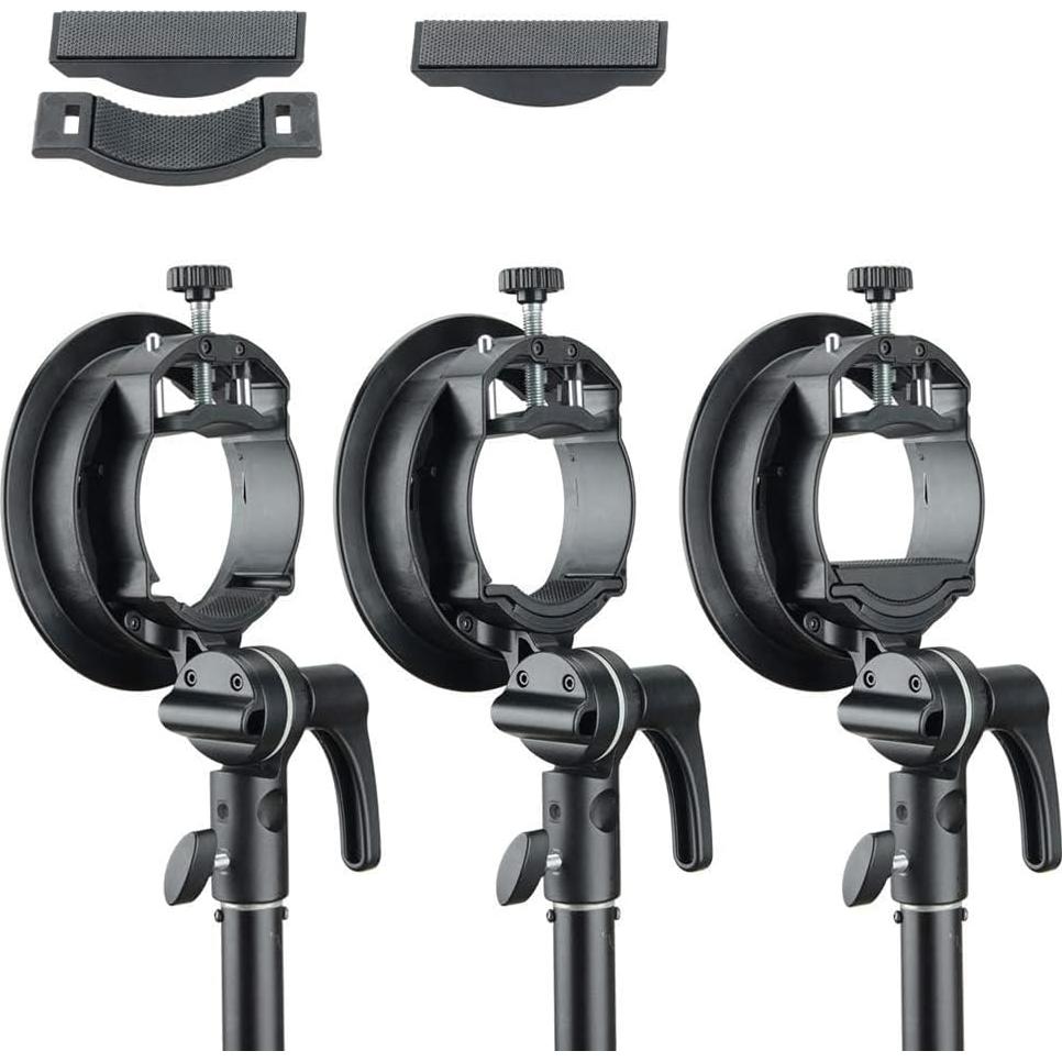 Soporte Godox S2 para Speedlite Montura Bowens Ajustable
