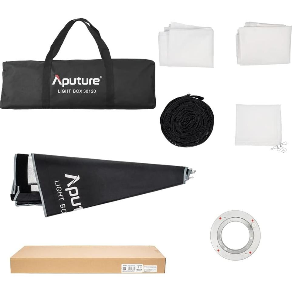 Softbox Aputure 30120 Rectangular 30x120cm Montaje Bowens