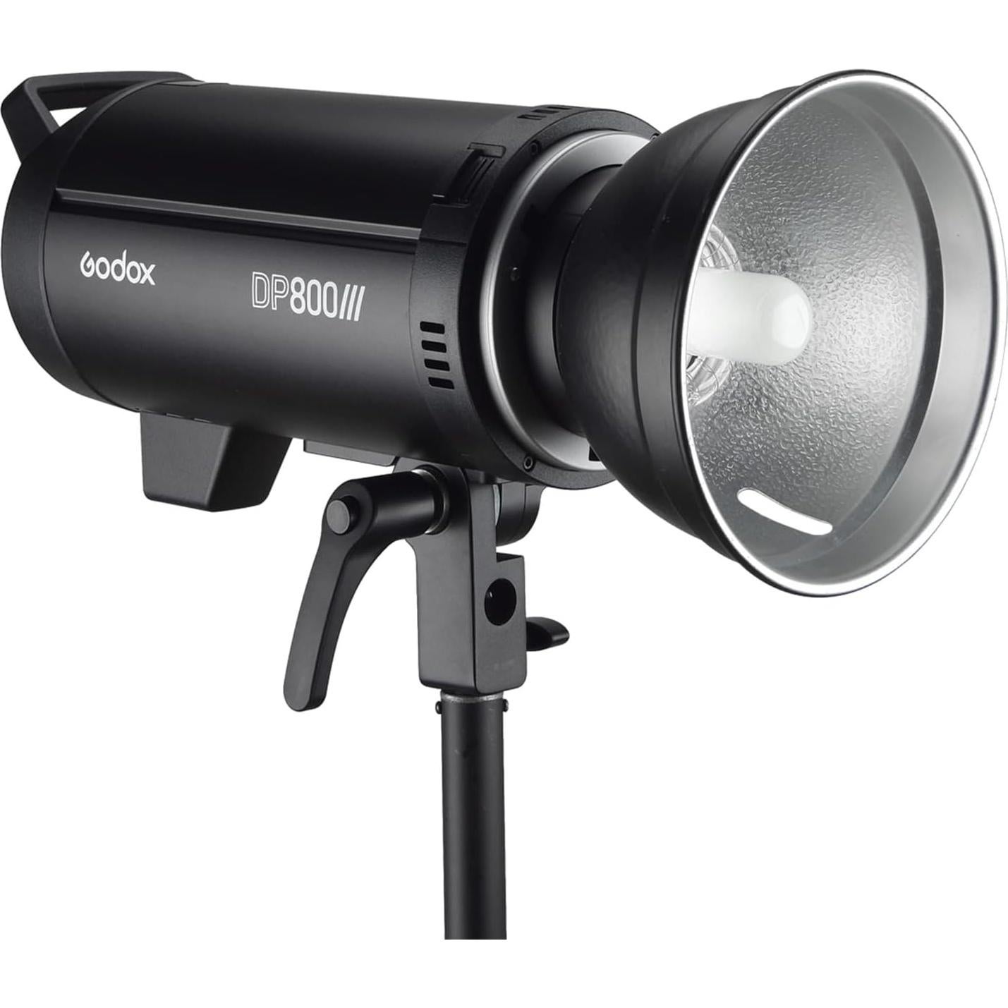 Kit de Flash de Estudio Godox DP800III con Soportes y Softbox