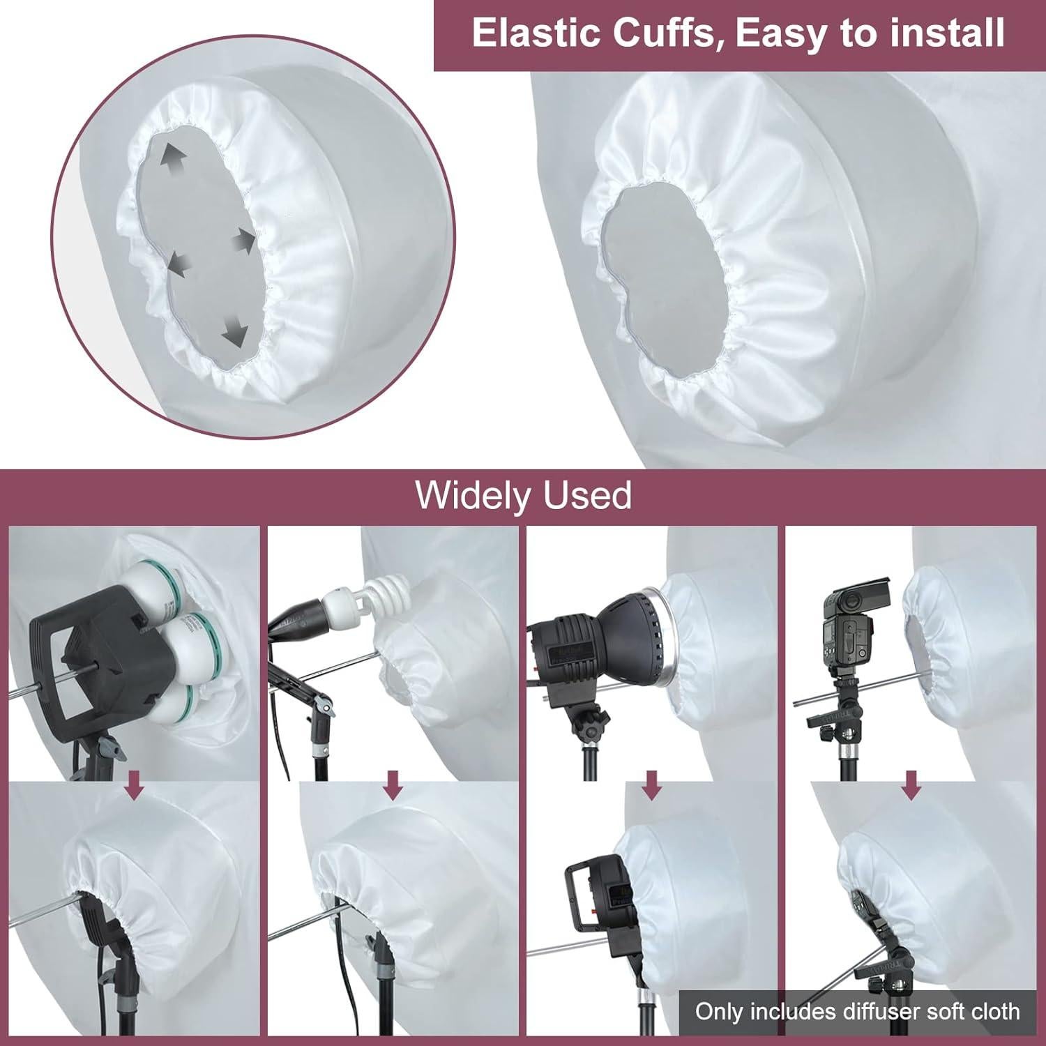 Difusores de Paraguas Jellyfish LINCO 33" Paquete de 2