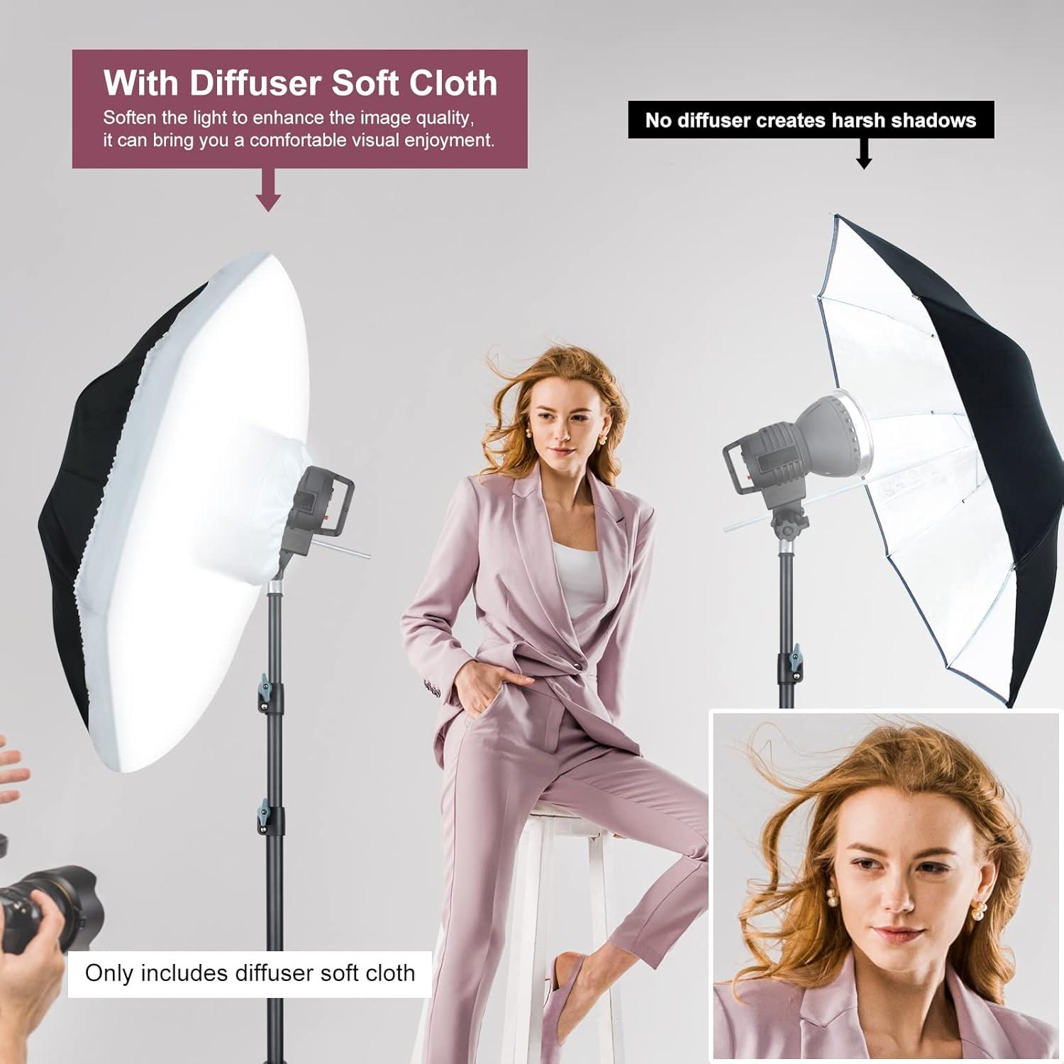 Difusores de Paraguas Jellyfish LINCO 33" Paquete de 2