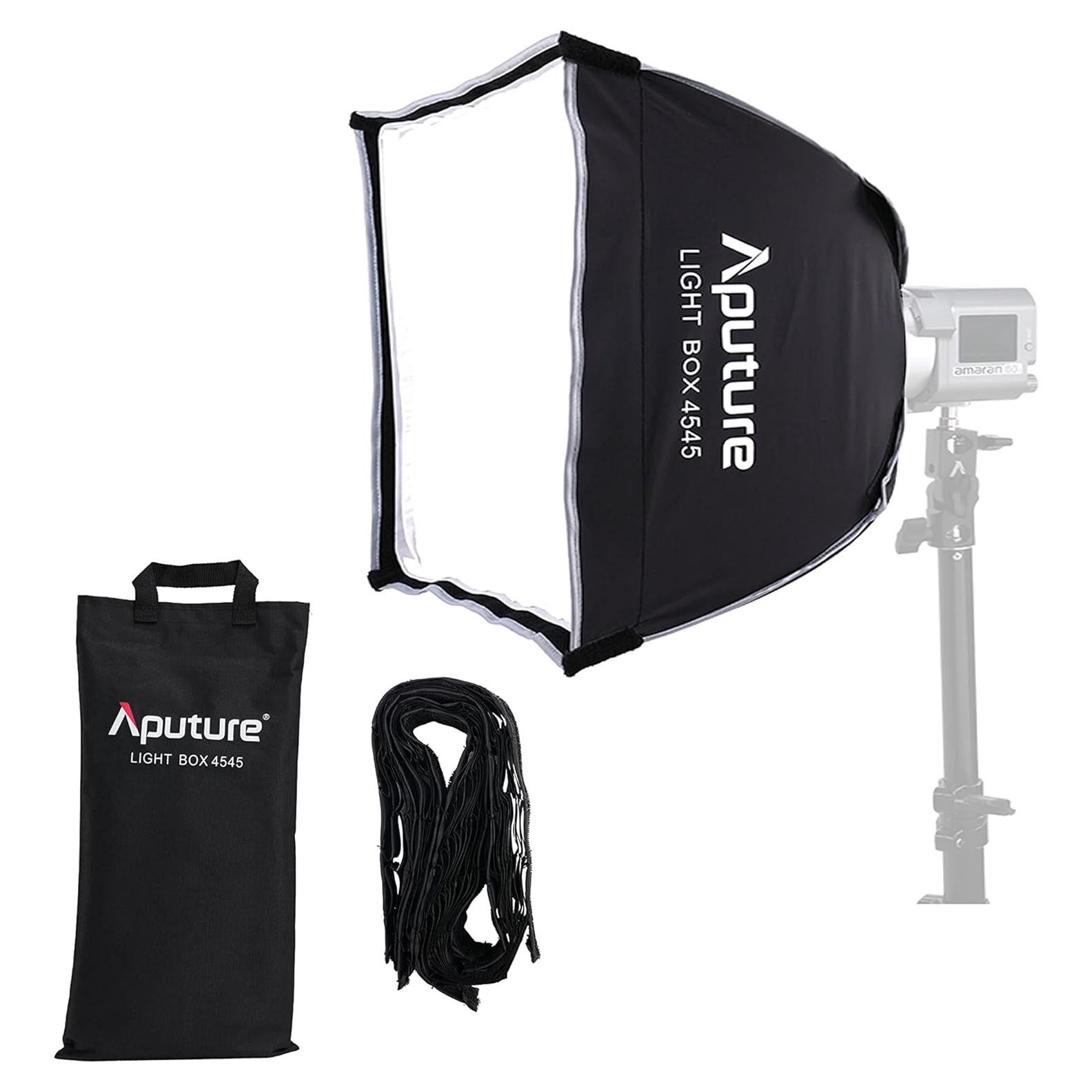 Light Box 4545 Square Soft Box for Amaran COB 60X S, 60D S, 100D S, 200X S Series LED Video Light