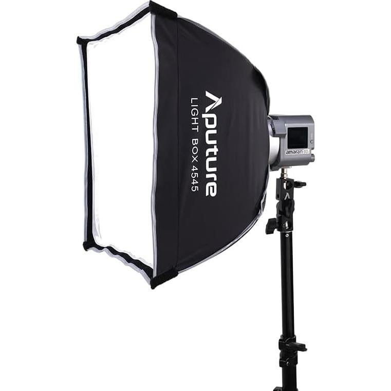 Light Box 4545 Square Soft Box for Amaran COB 60X S, 60D S, 100D S, 200X S Series LED Video Light