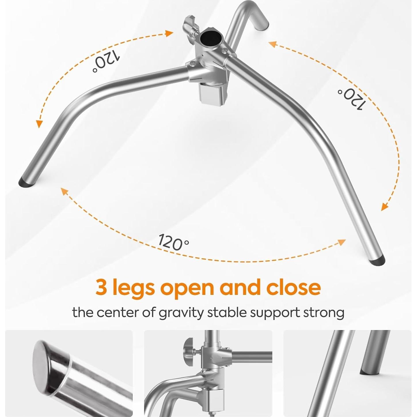 Soporte C Pesado Huzofexo con Brazo Boom 330 cm para Fotografía