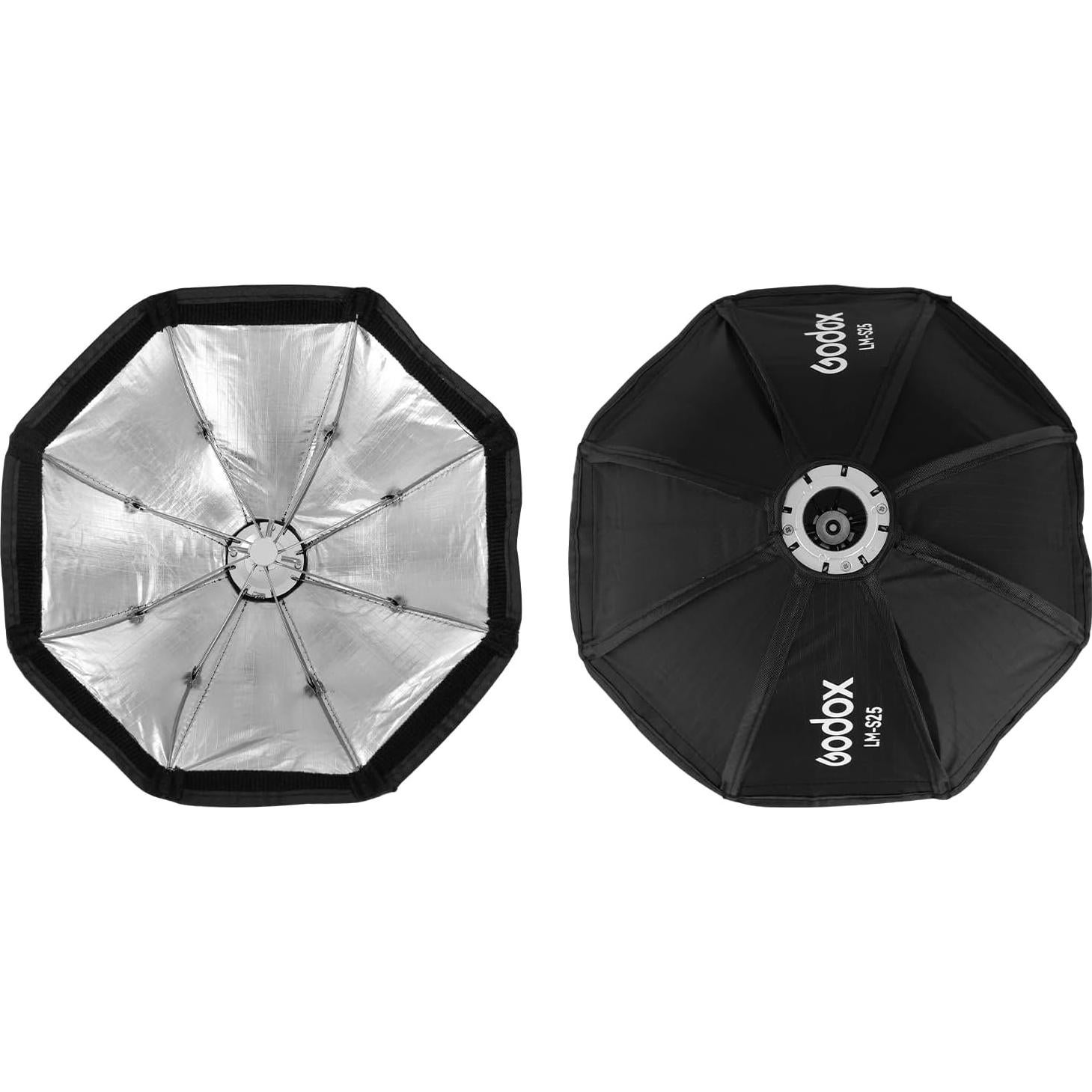 Softbox Octa Godox LM-S25 para Flash de Cámara 200g