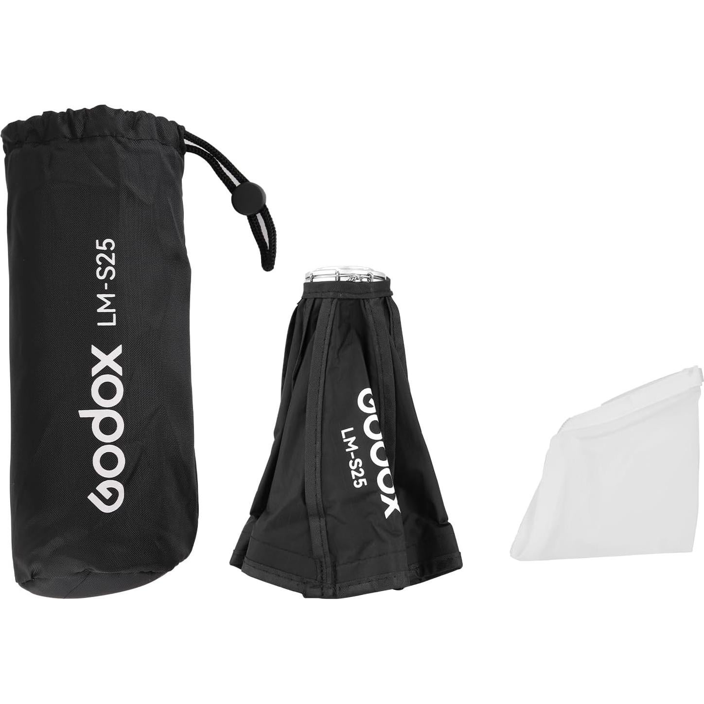 Softbox Octa Godox LM-S25 para Flash de Cámara 200g