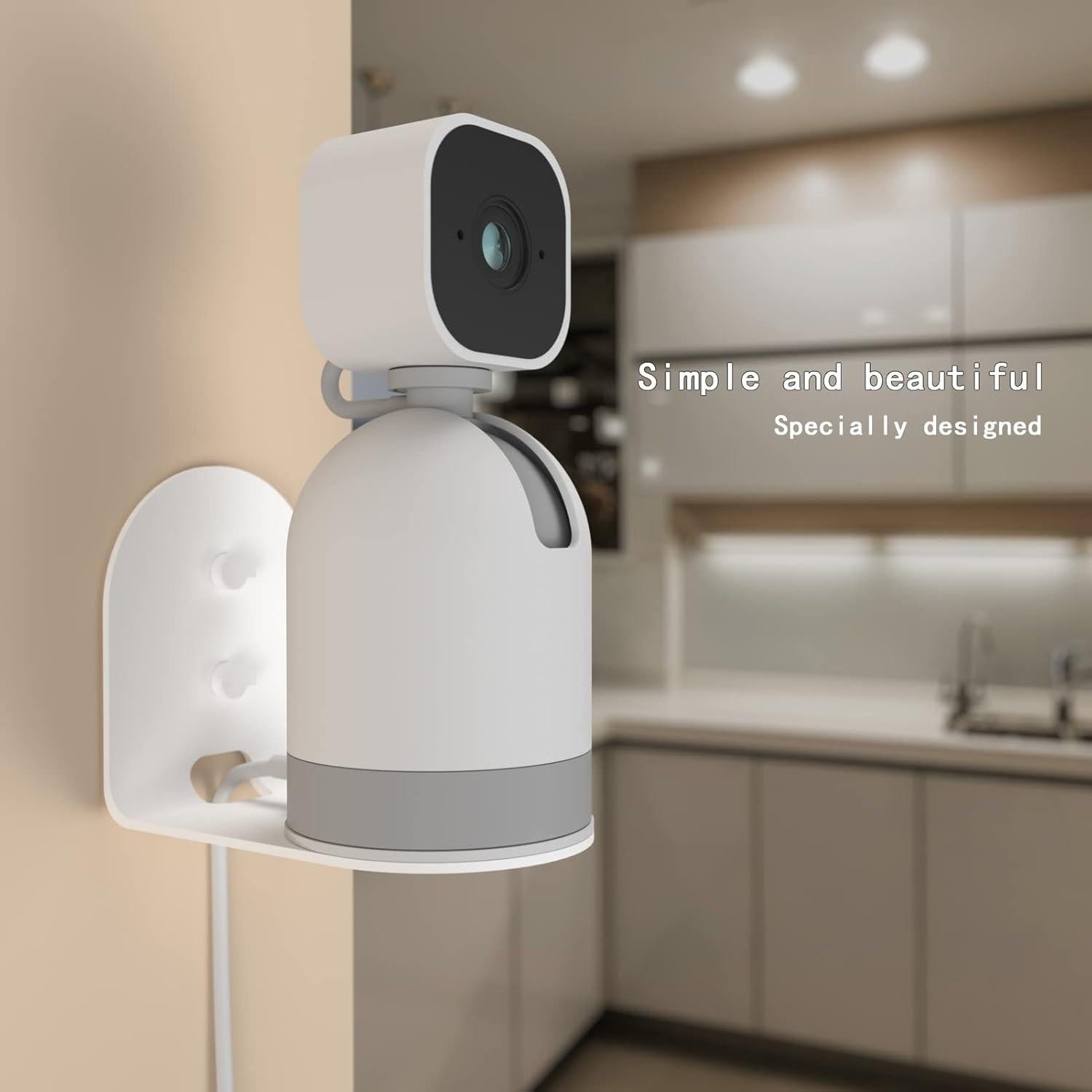 Soporte de Pared Metal Zwolf para Cámara Blink Mini Pan Tilt