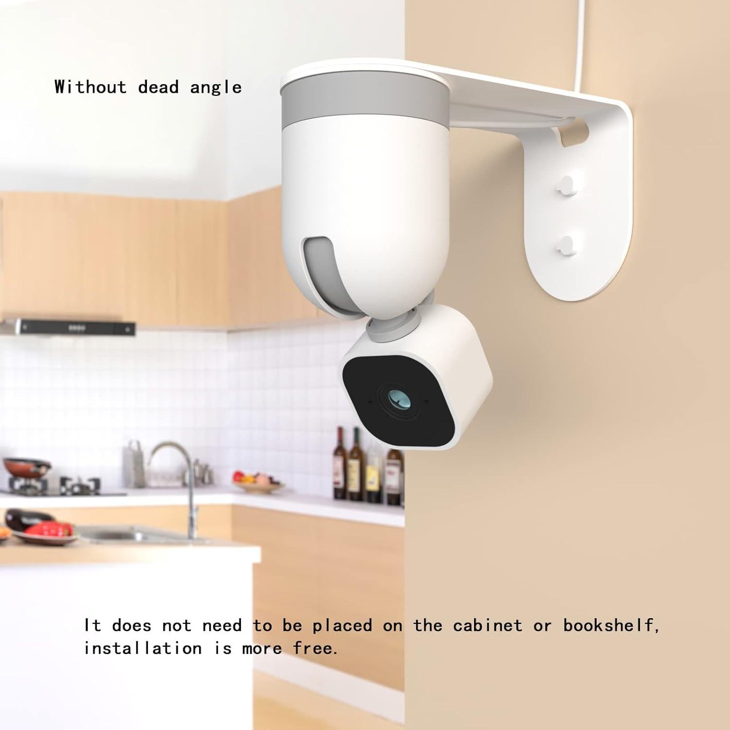 Soporte de Pared Metal Zwolf para Cámara Blink Mini Pan Tilt