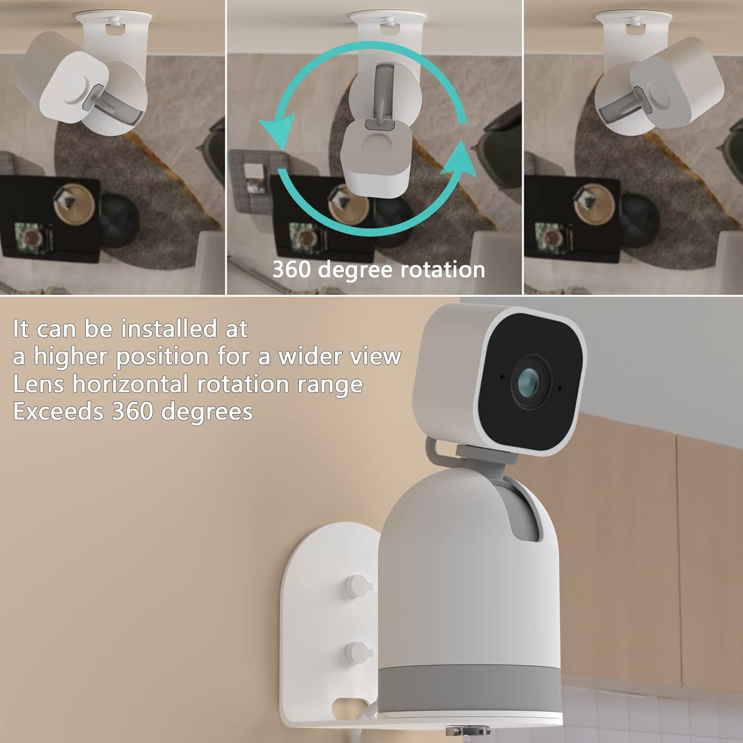 Soporte de Pared Metal Zwolf para Cámara Blink Mini Pan Tilt