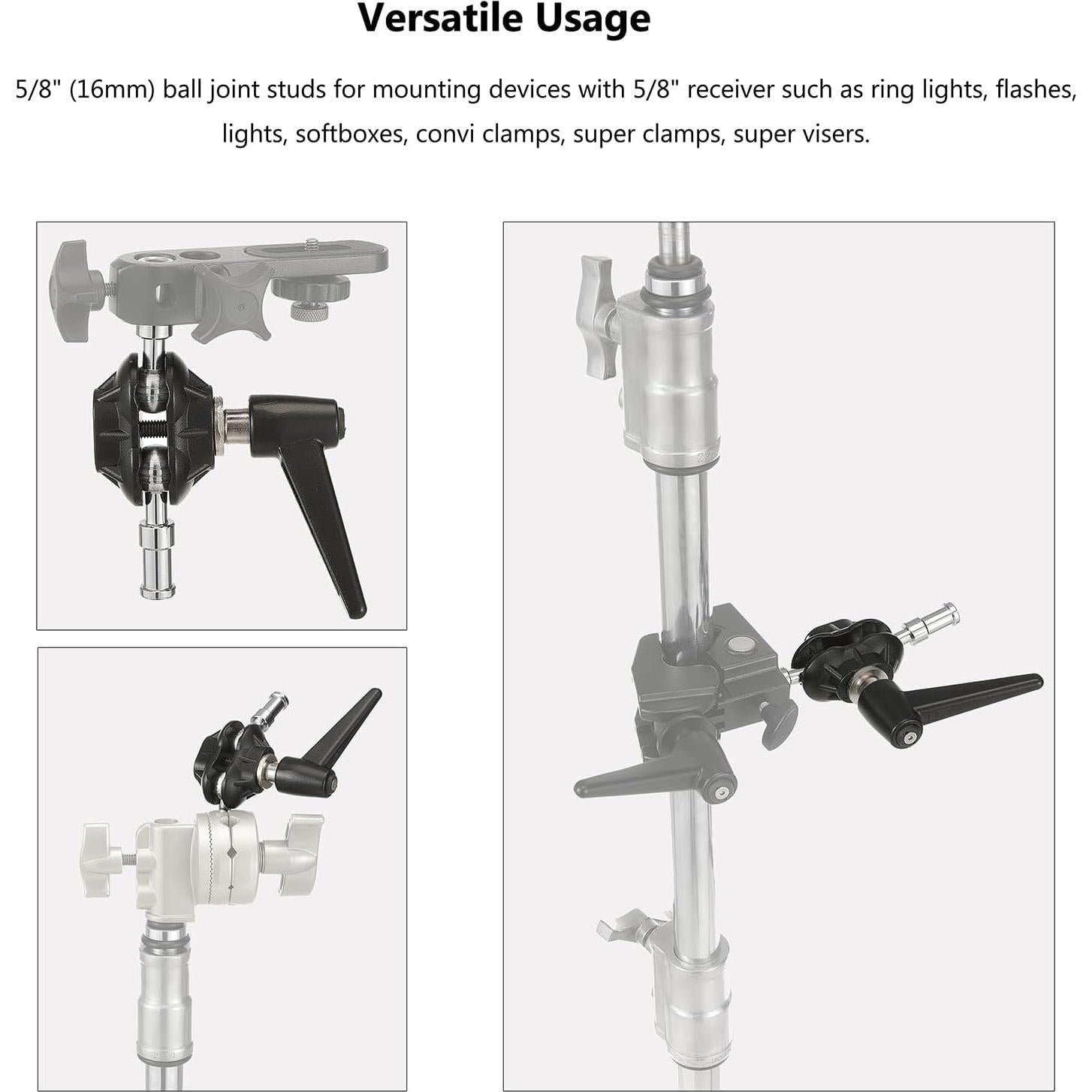Soporte de Montaje para Cámara PHOCUS con Adaptador Esférico