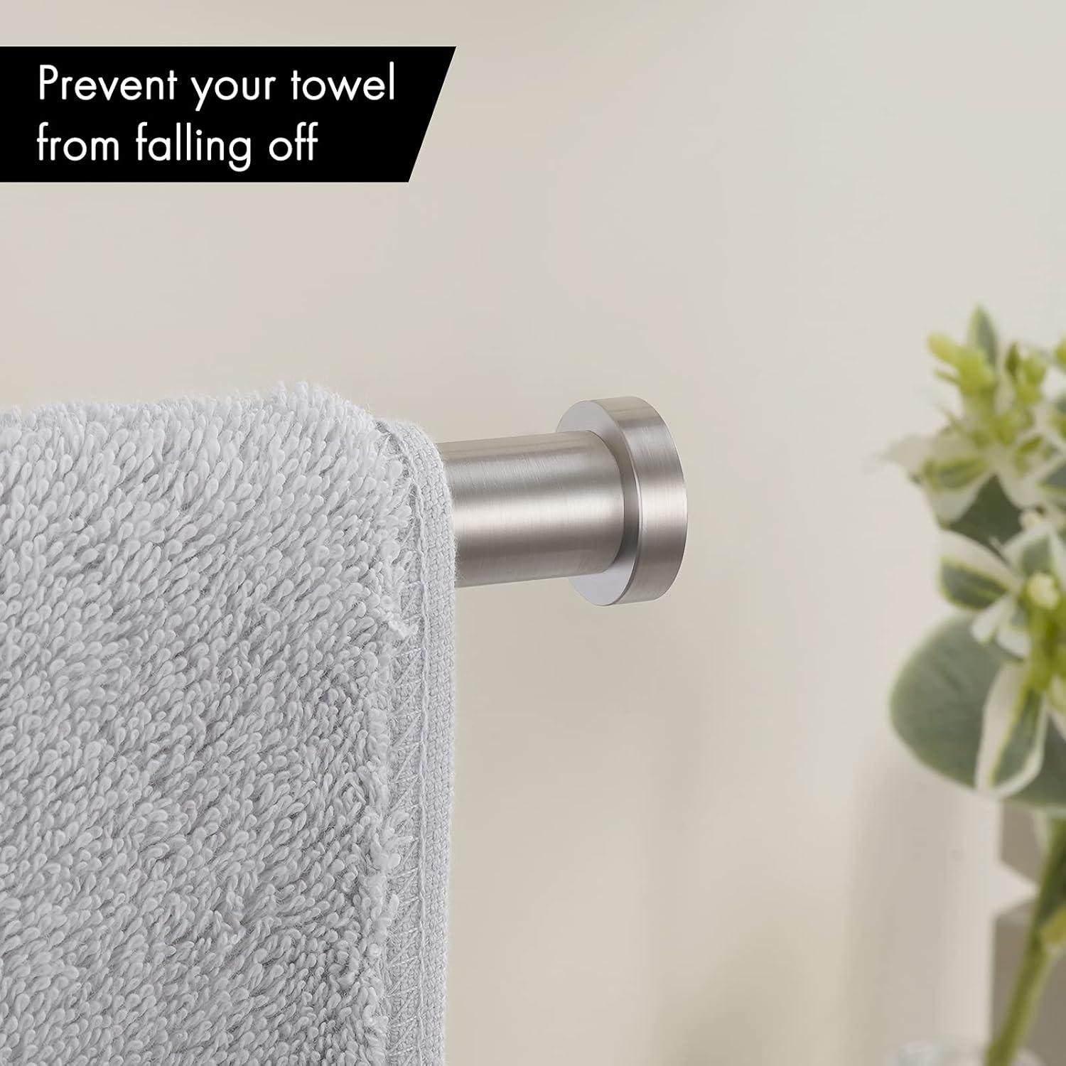 Barra de Toalla Giratoria KES 49.5 cm 4-Brazos Acero Inoxidable