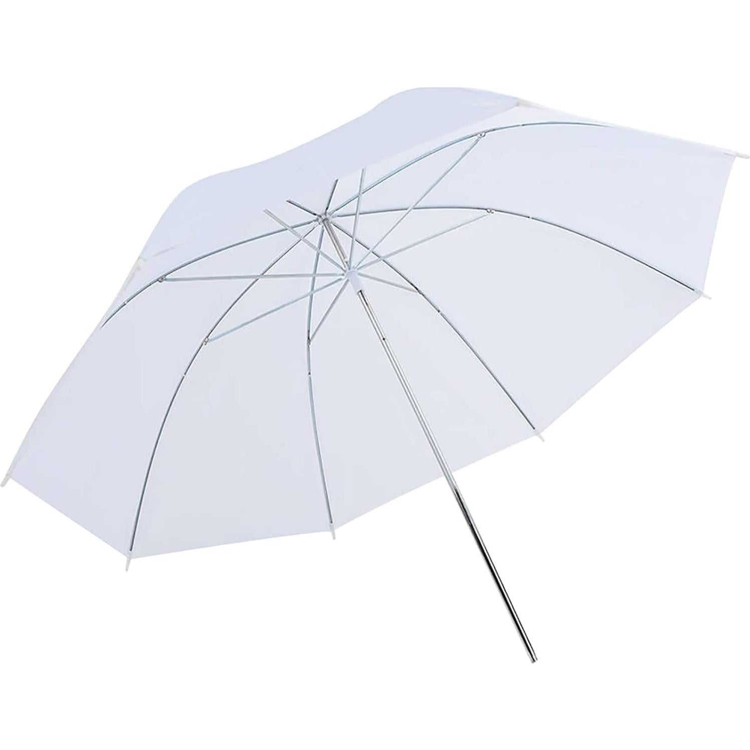 Paraguas Fotográfico Suave iayokocc 50cm Blanco Translúcido