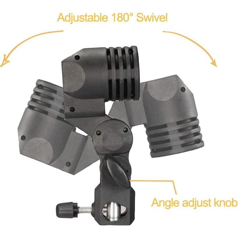 Soporte para Bombilla E27 Meking - Paquete de 4, Ajustable 180°