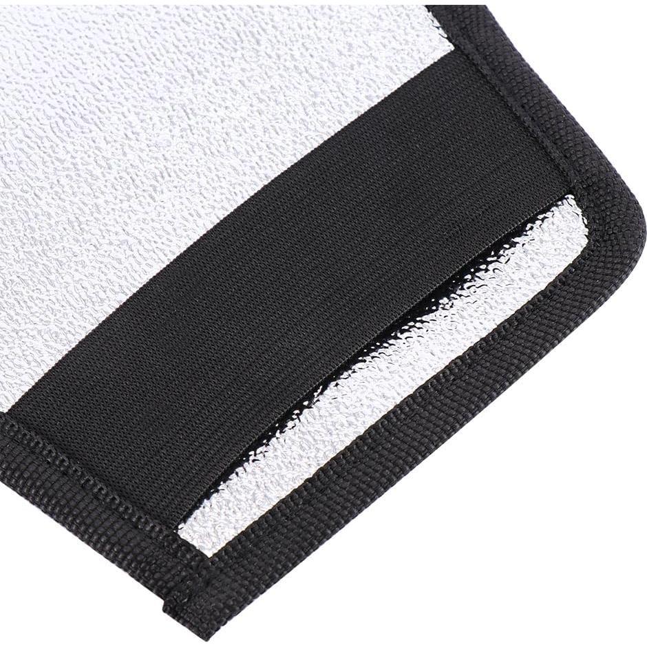 Leadigol 2PCS Flash Diffuser,Camera Flash Diffuser Double-Sided Flash Softbox Photo Light Reflector with Elastic Strap