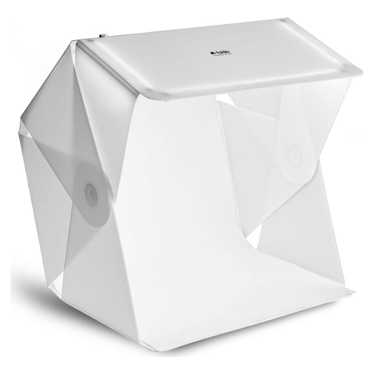 Foldio3 (25inch Lightbox for Product Photography / 25" x 25" / Portable Studio, Dimmable LED Chips, CRI 97+, Background Sheet Included | ORANGEMONKIE | World 1st All-in-one Photo Studio)