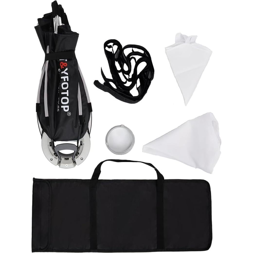 Softbox with Bowens Mount, Octagonal 48 inch, Black (22 inches/K2-55)