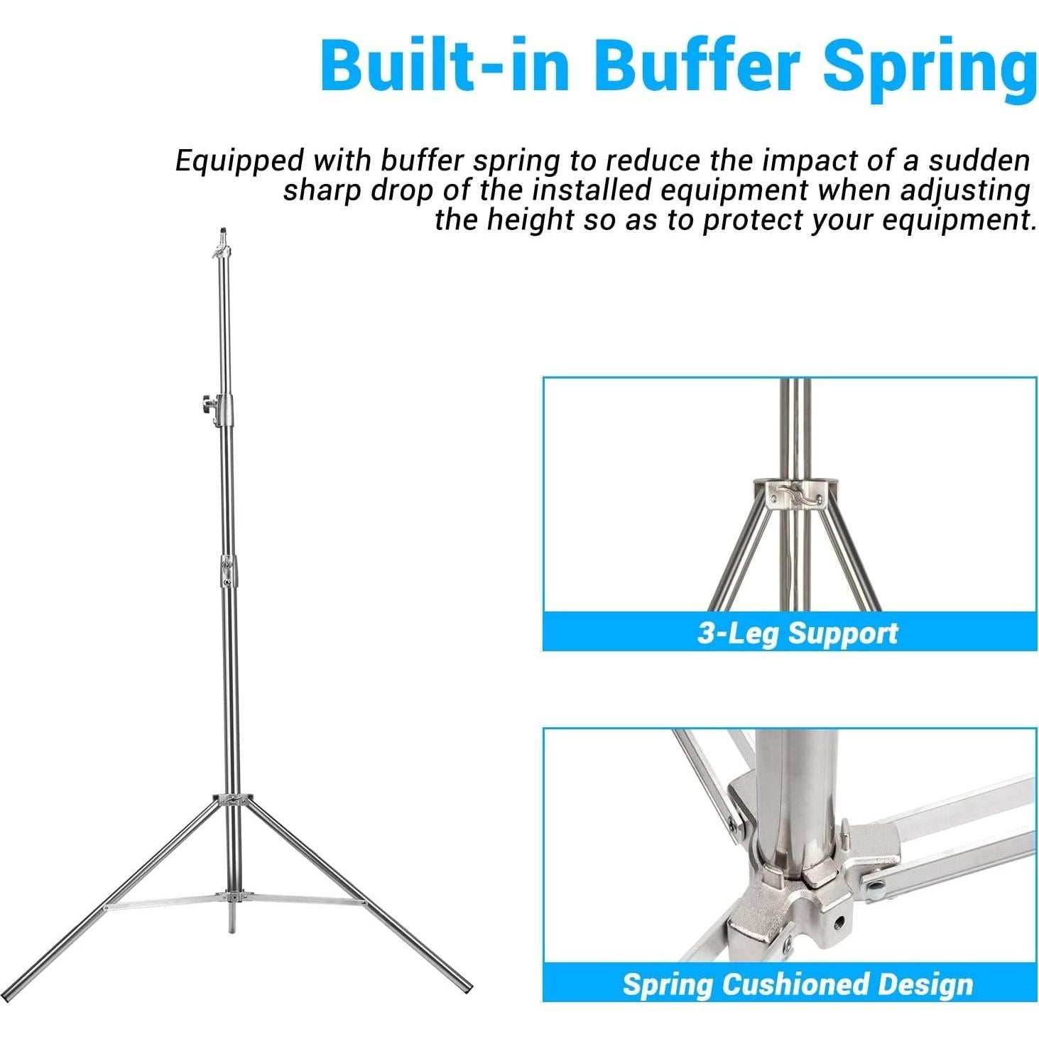 Soportes de Luz EACHSHOT 2 Piezas con Bolsa de Transporte