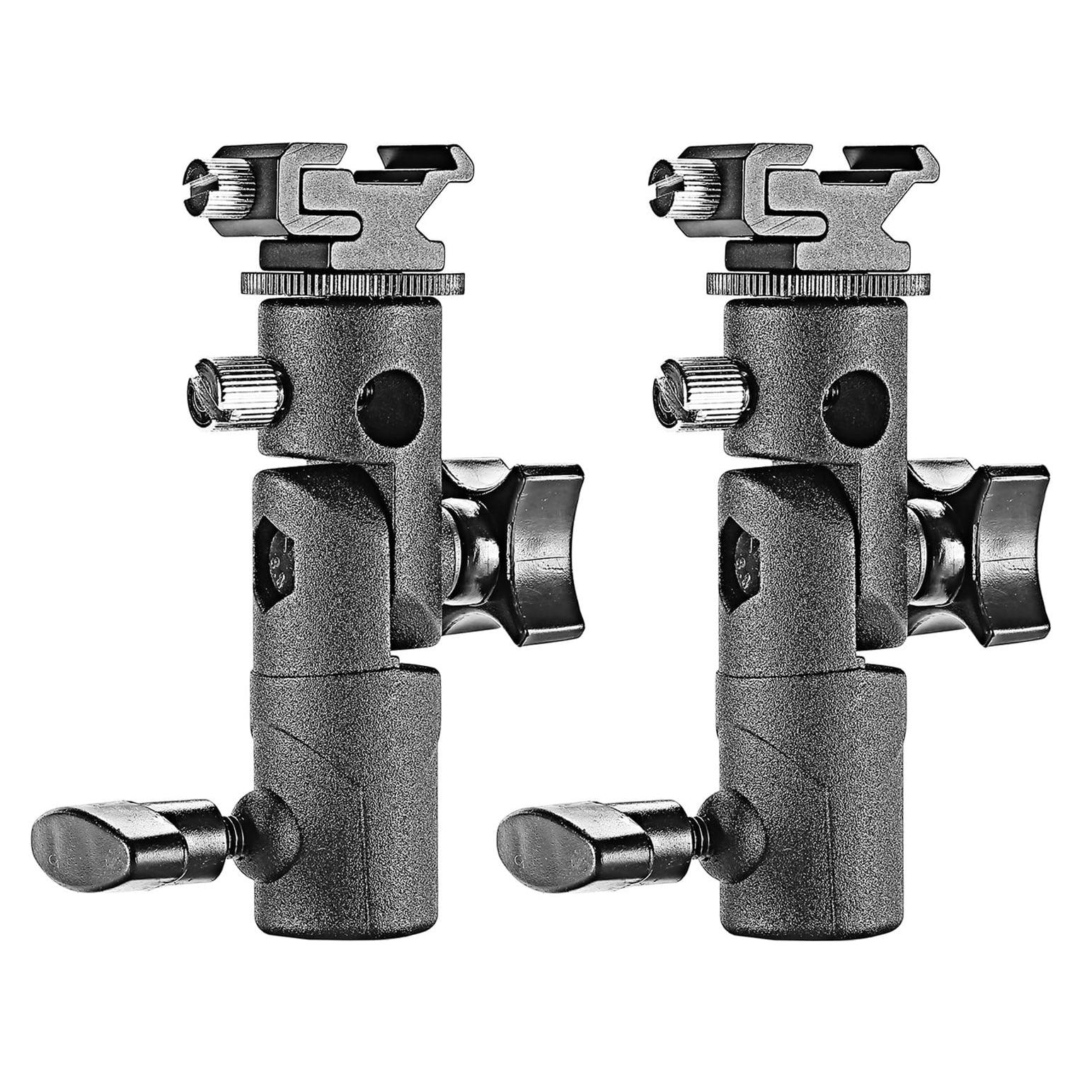 Soporte de Flash Neewer Tipo E con Paraguas - 2 Paquete