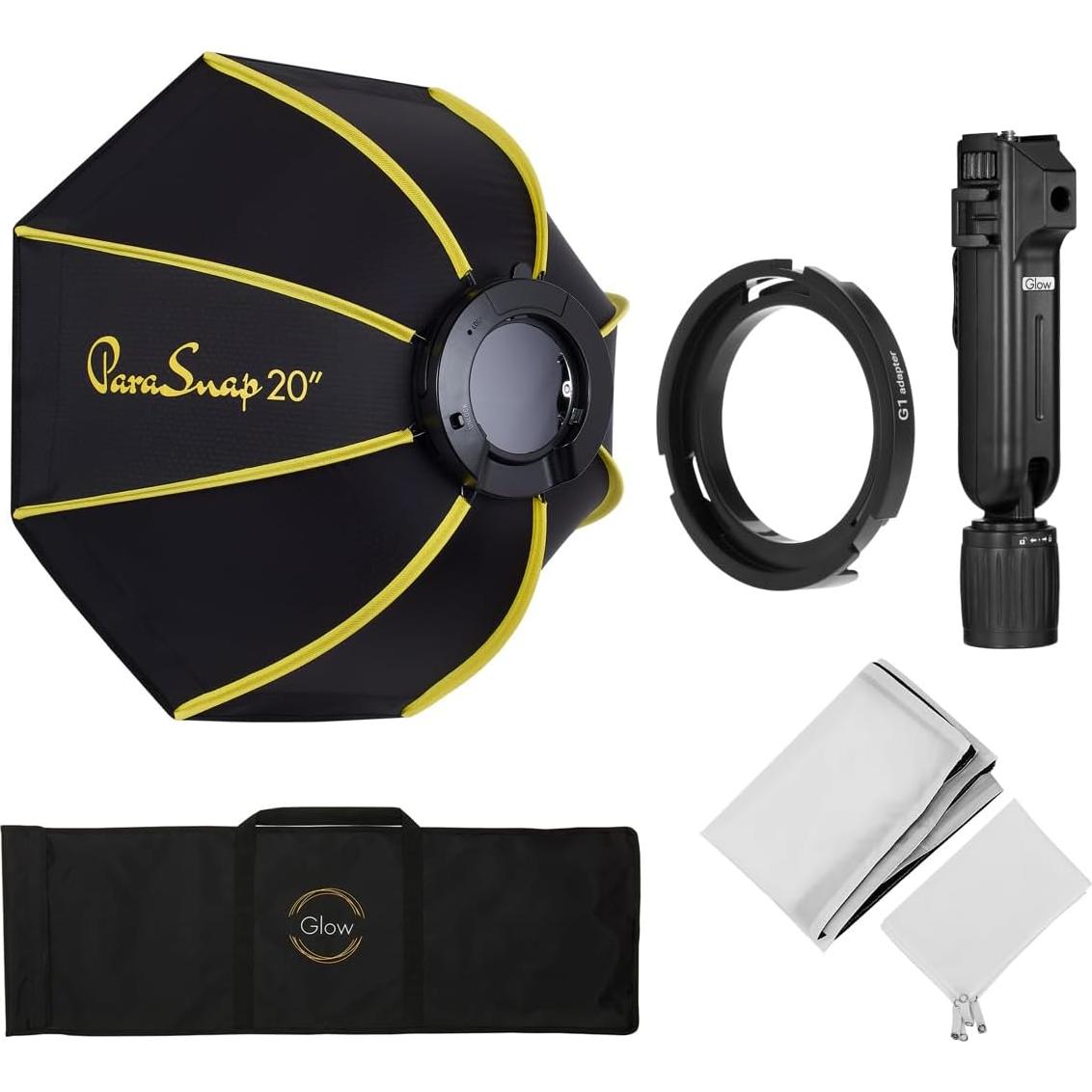 Softbox Octagonal Glow ParaSnap PS-B20K 50.8 cm para Flashpoint y Godox