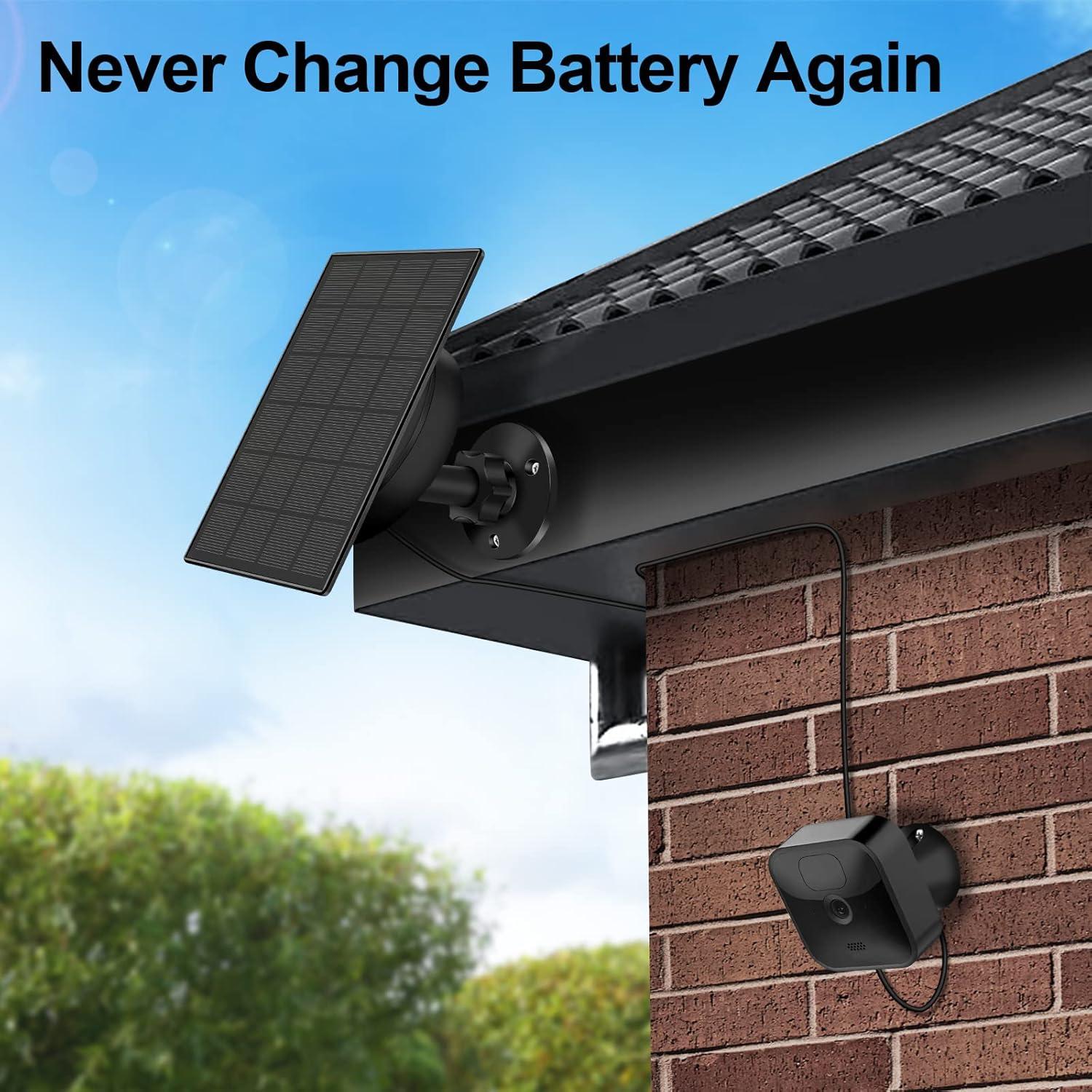 Panel Solar SANKABA 3W para Cámara Blink XT/XT2 Exterior