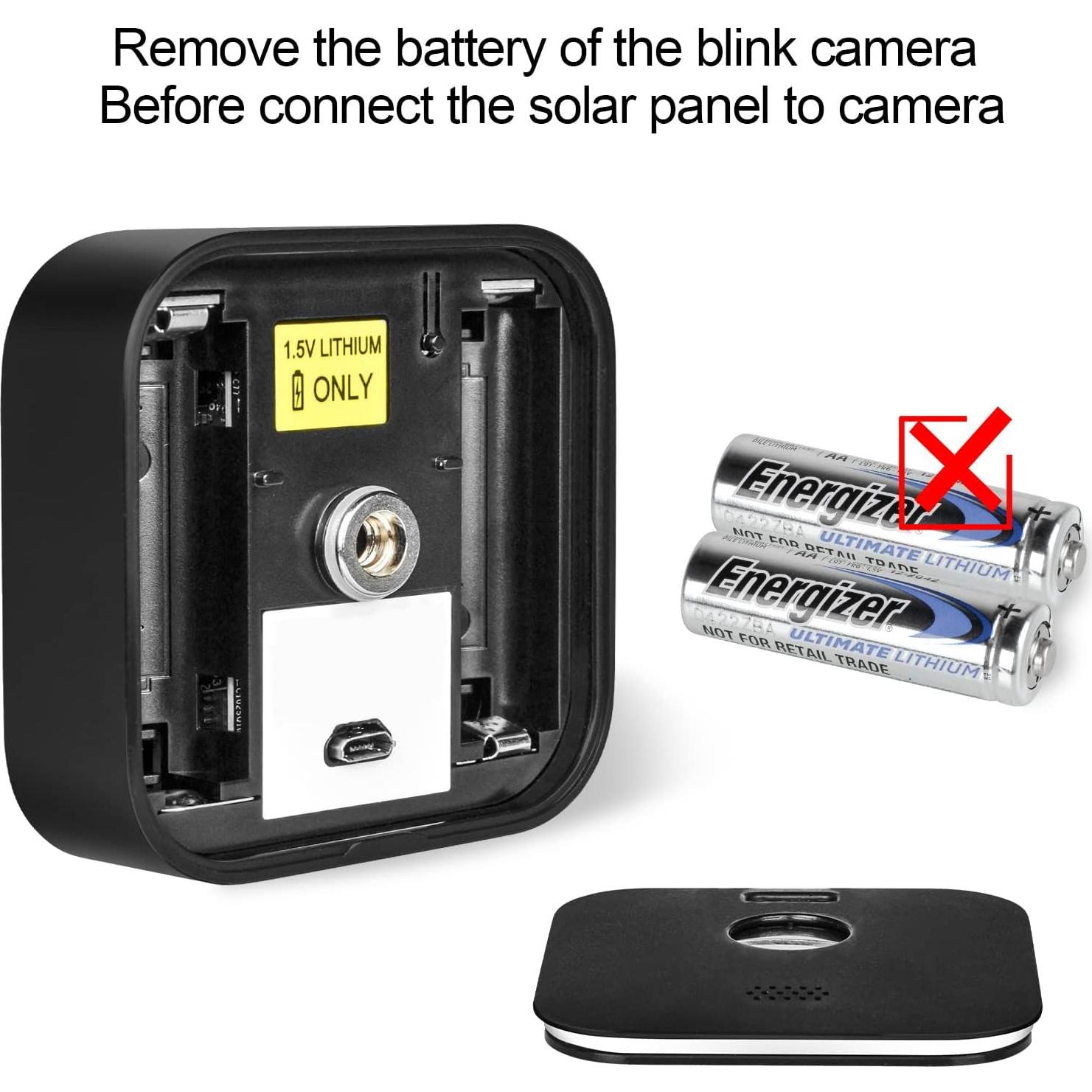 Panel Solar SANKABA 3W para Cámara Blink XT/XT2 Exterior