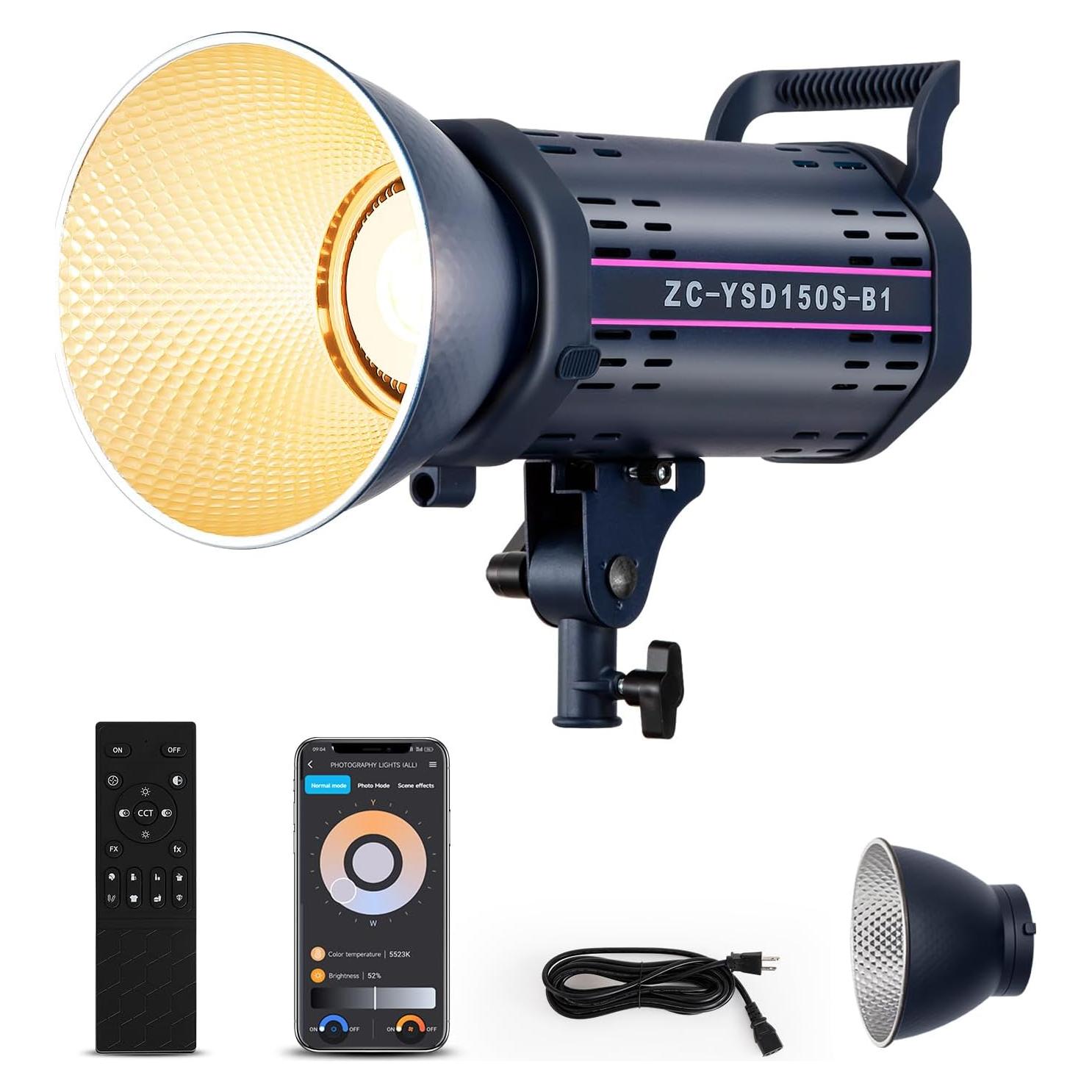 Luz de Video LED SYSCLOUD 150W Bi Color 2700K-6500K 13000LM