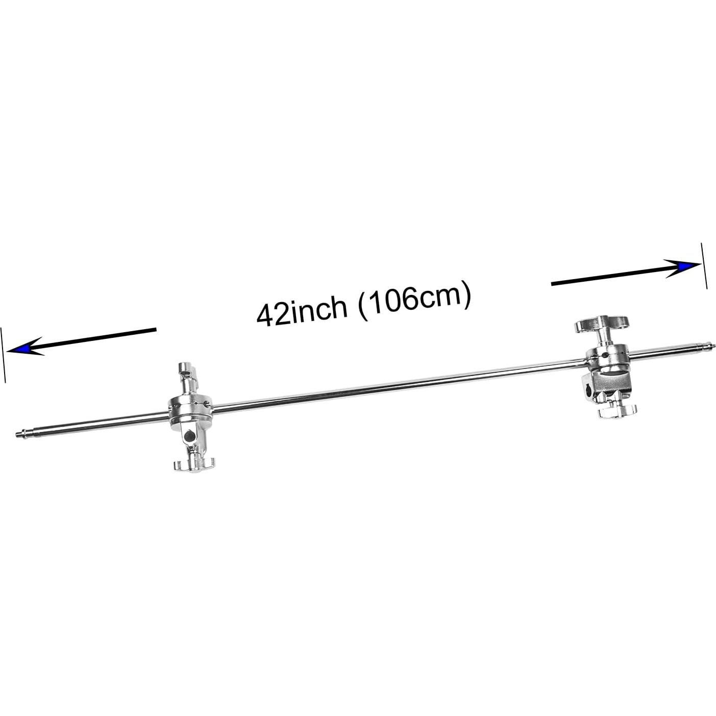 Brazo C Stand PHOCUS 106.68 cm con 2 cabezales de agarre