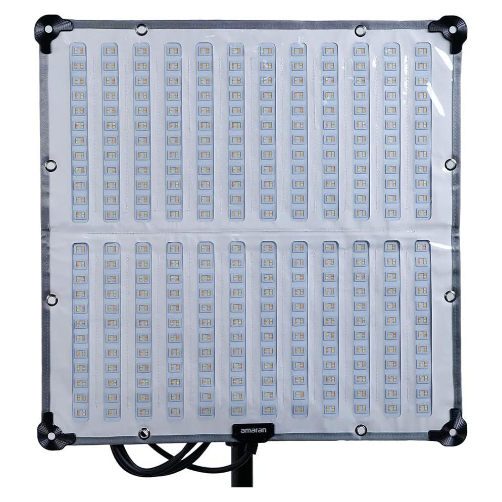amaran F22x 200W Bi-Color Bi-Color Flexible LED Mat,CCT 2,500K ~ 7,500K, App Control, 9 Built-in Lighting FX,with Softbox Soft Carrying Case for Video Studio Photography Lighting (Amaran F22x)