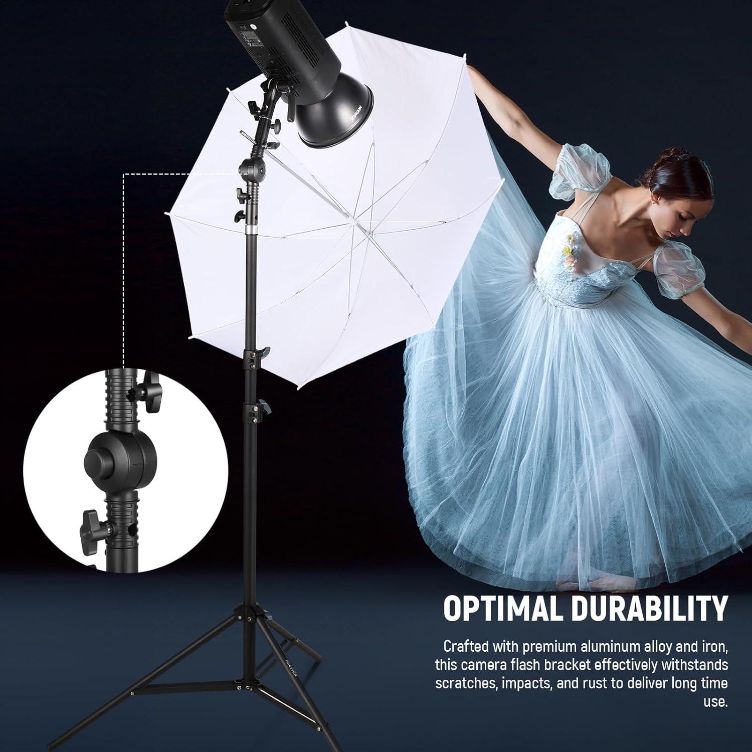 Soporte de Flash NEEWER UA039 Ajustable 270° para Cámara