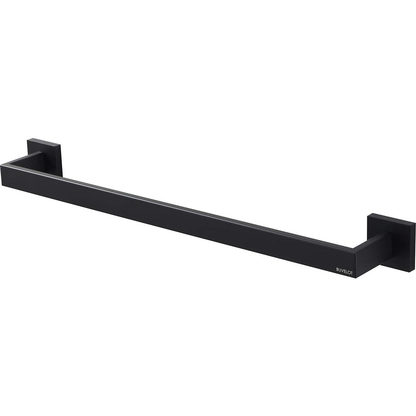 Barra de Toalla BUVELOT 60 cm Acero Inoxidable Negro Mate