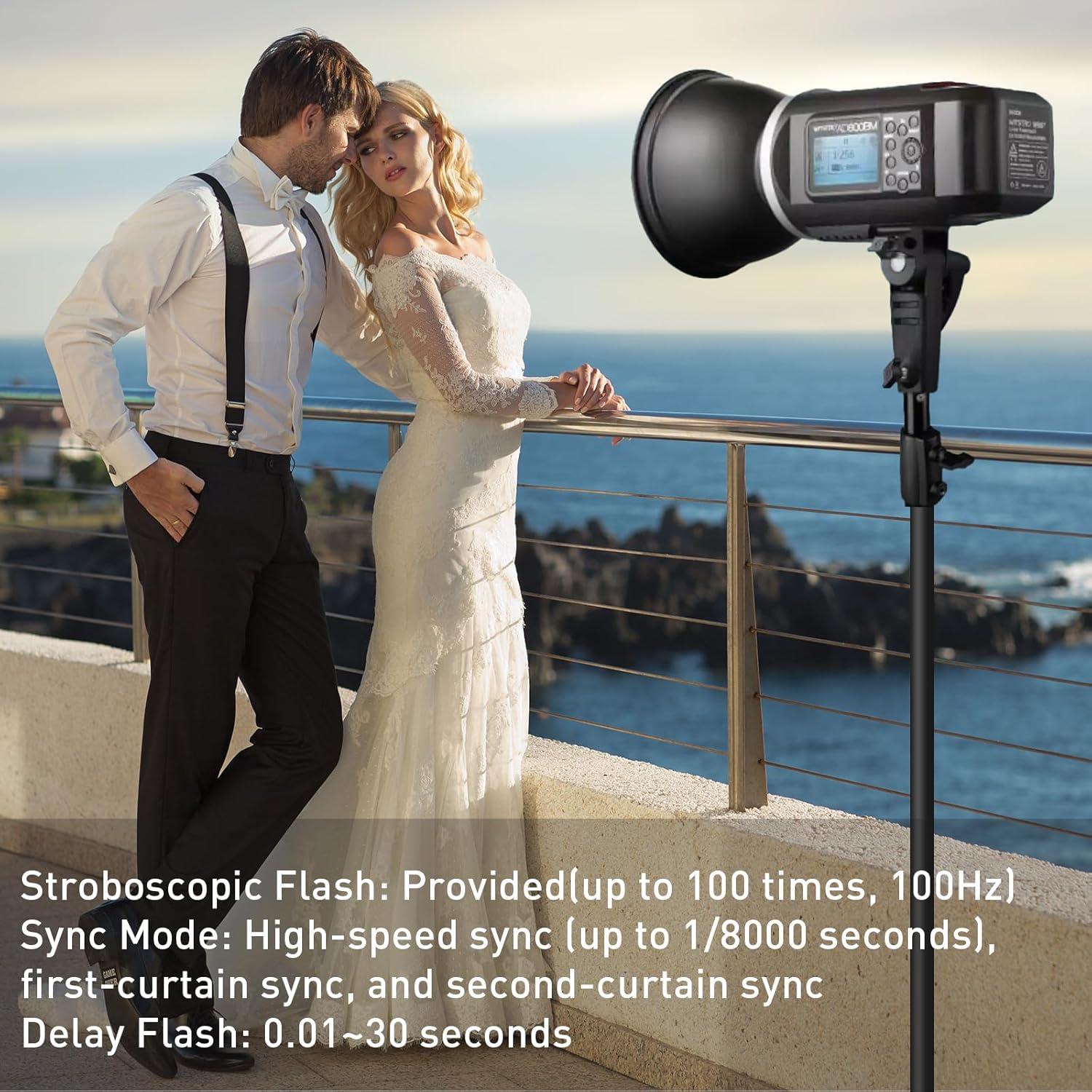 Godox AD600BM Kit de Luz de Estudio Flash 600Ws Inalámbrico