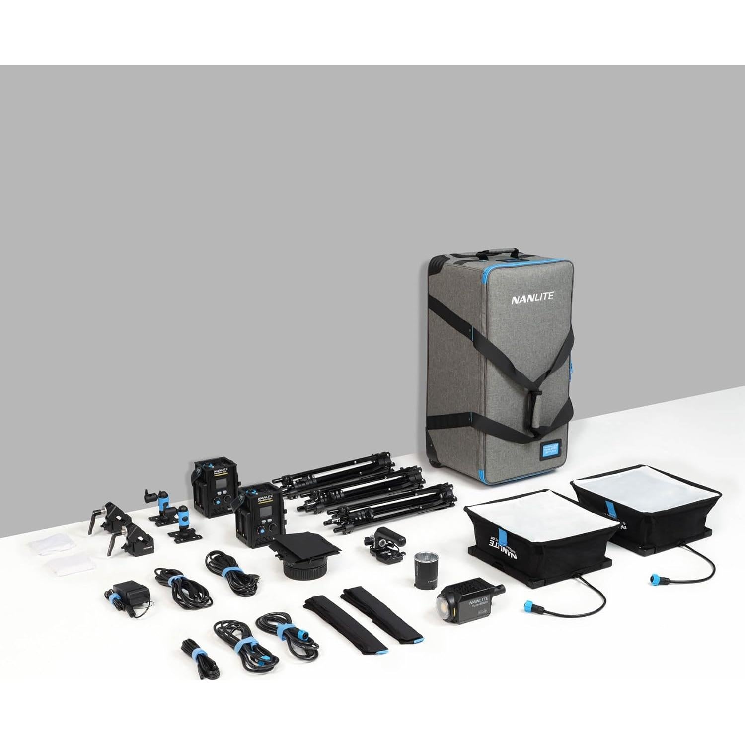 Kit de Iluminación LED Nanlite PavoSlim 60B y Forza 60B II