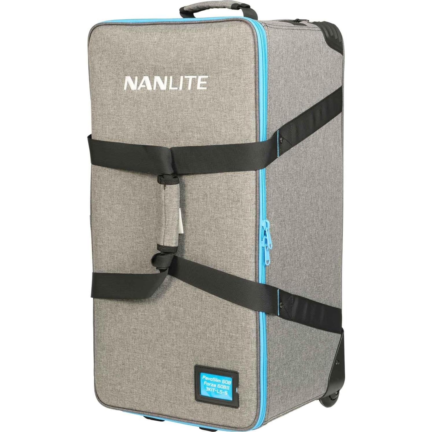 Kit de Iluminación LED Nanlite PavoSlim 60B y Forza 60B II