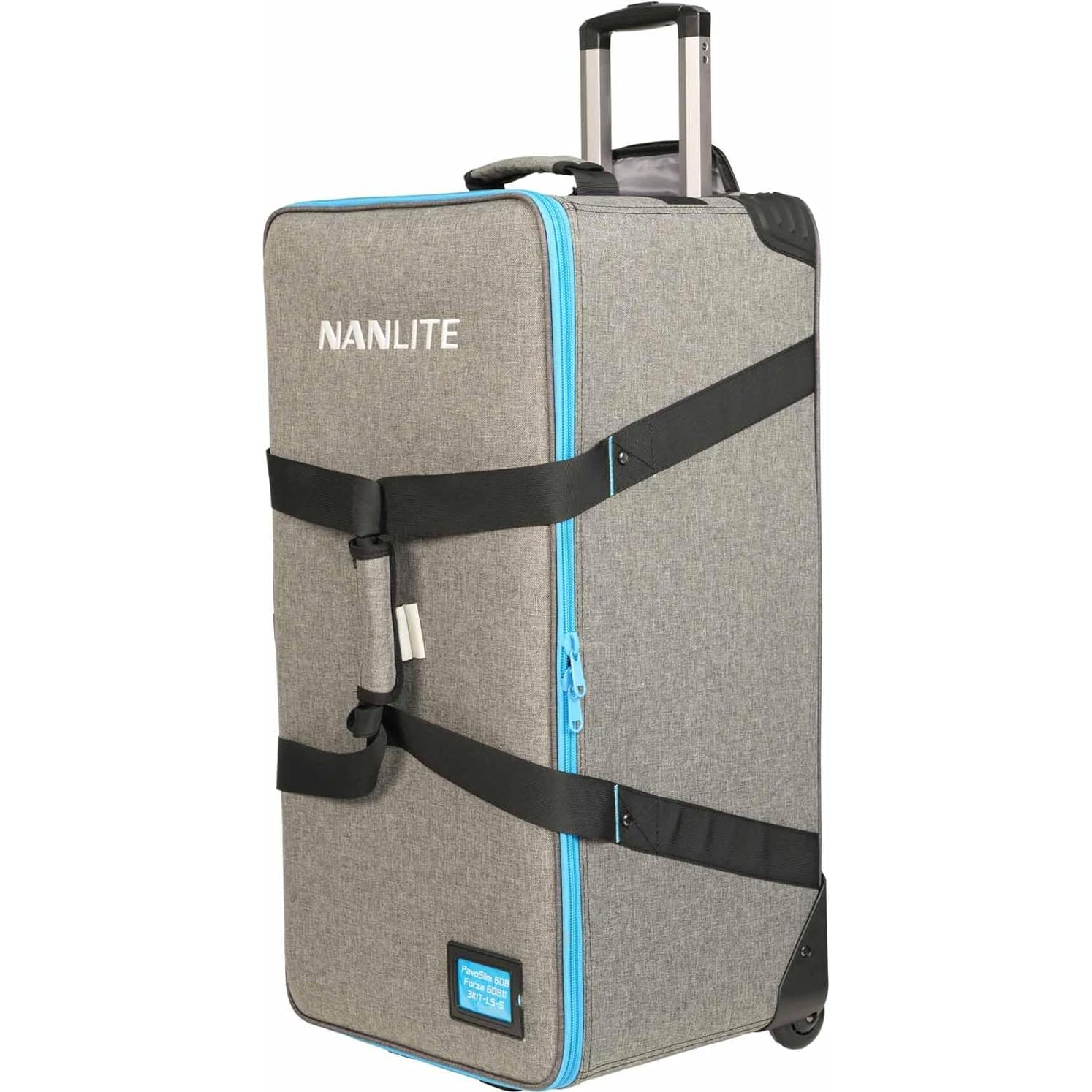 Kit de Iluminación LED Nanlite PavoSlim 60B y Forza 60B II